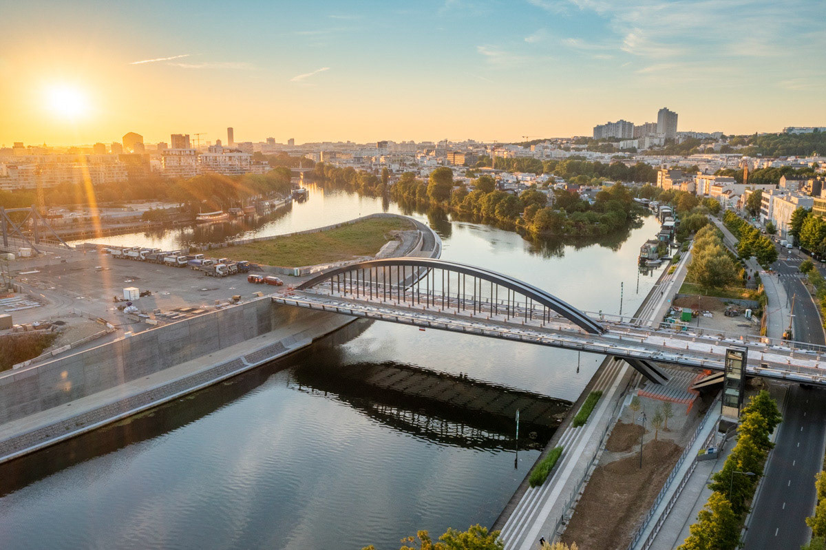 RCR Arquitectes / Ingerop / AEI  • Pont Seibert, Ile Seguin, Boulogne-Billancourt