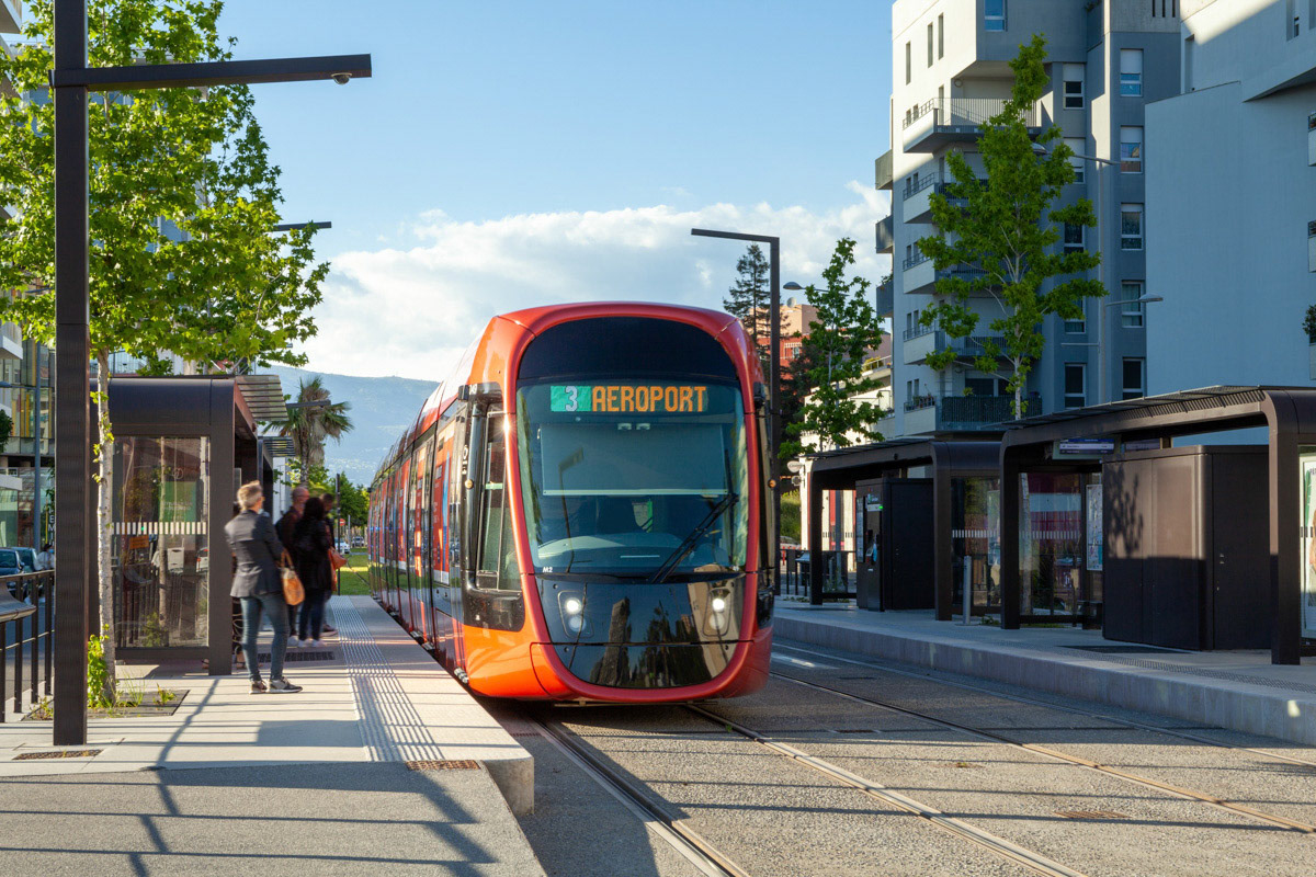 Tramway Grand Arénas Nice Méridia
