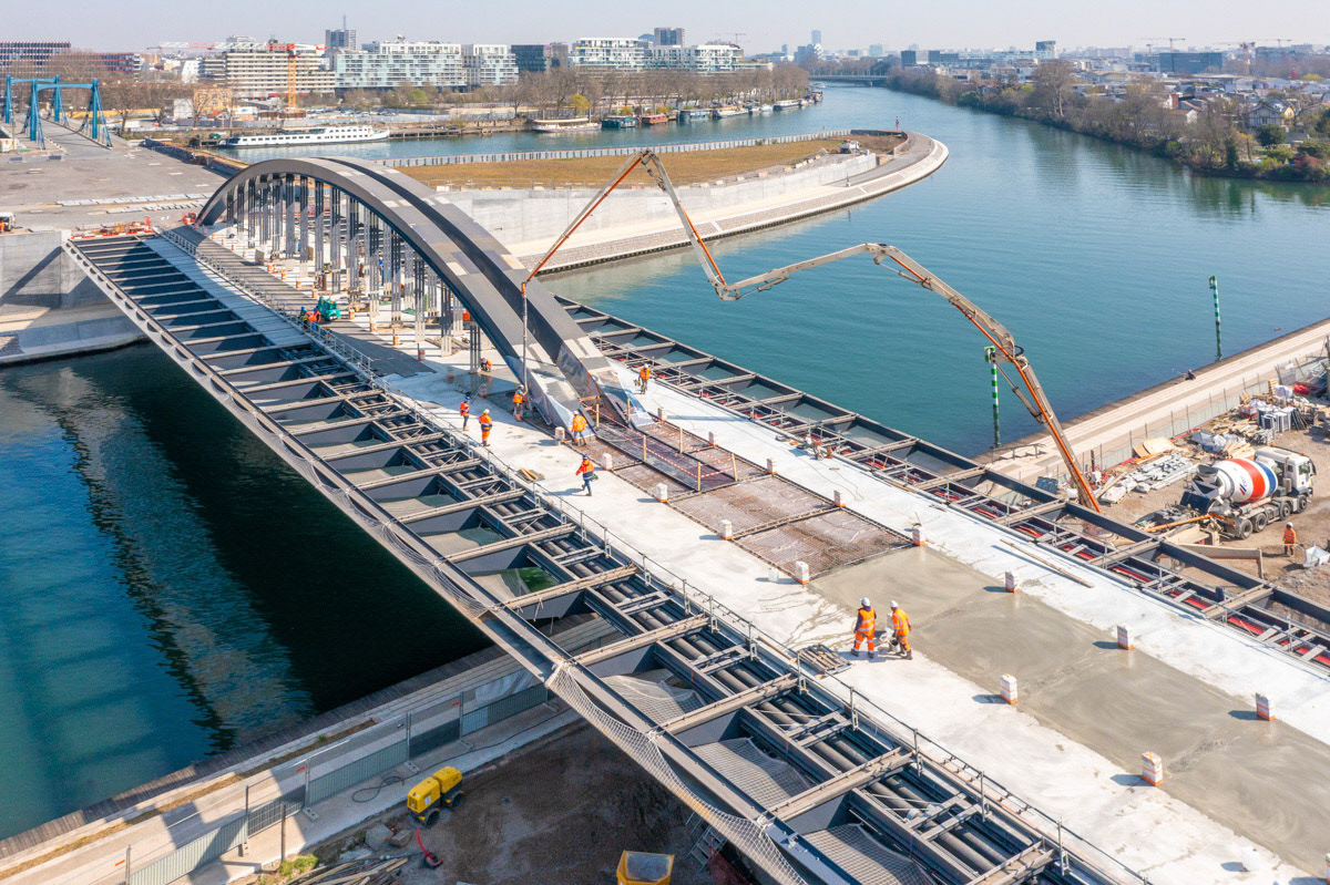 RCR Arquitectes / Ingerop / AEI  • Pont Seibert, Ile Seguin, Boulogne-Billancourt