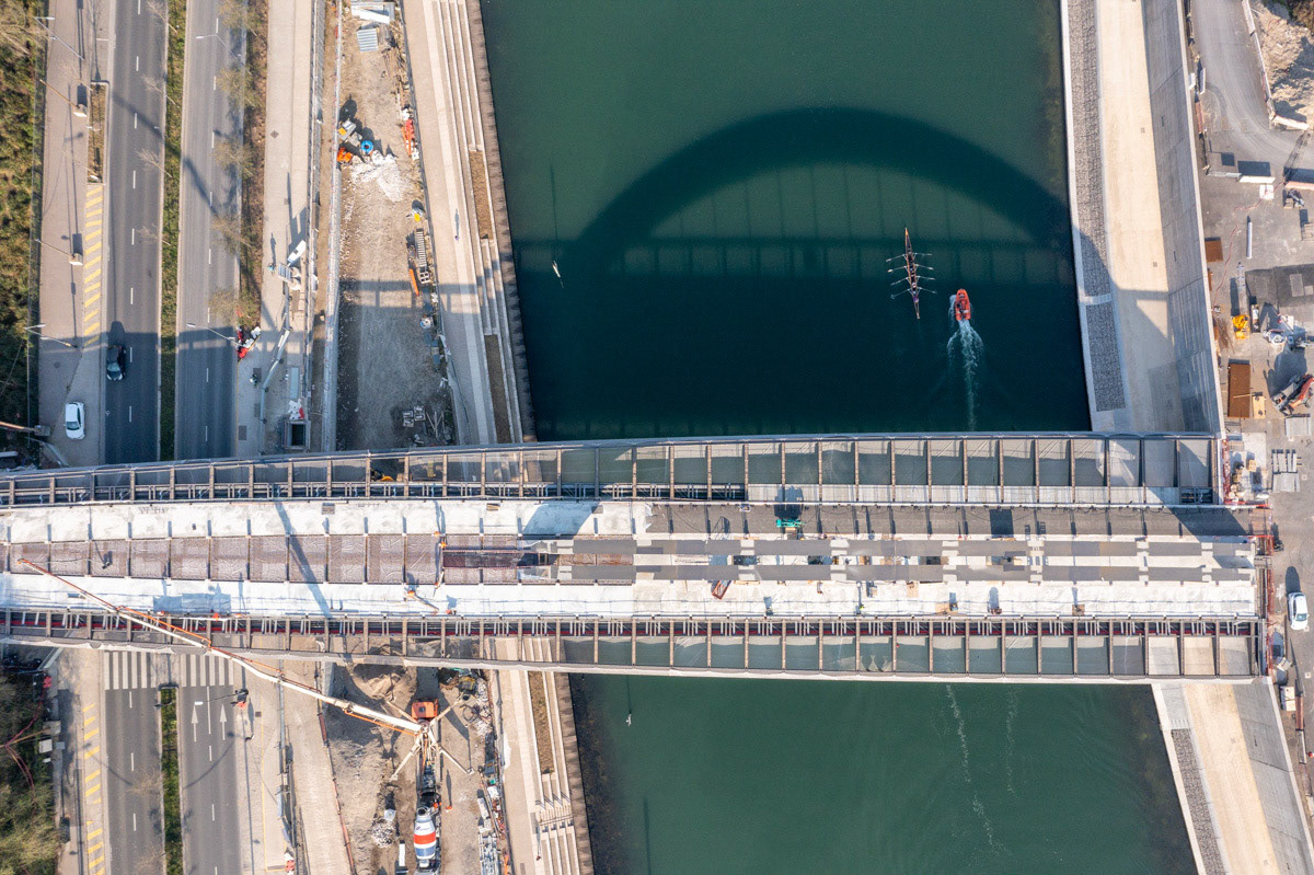 RCR Arquitectes / Ingerop / AEI  • Pont Seibert, Ile Seguin, Boulogne-Billancourt