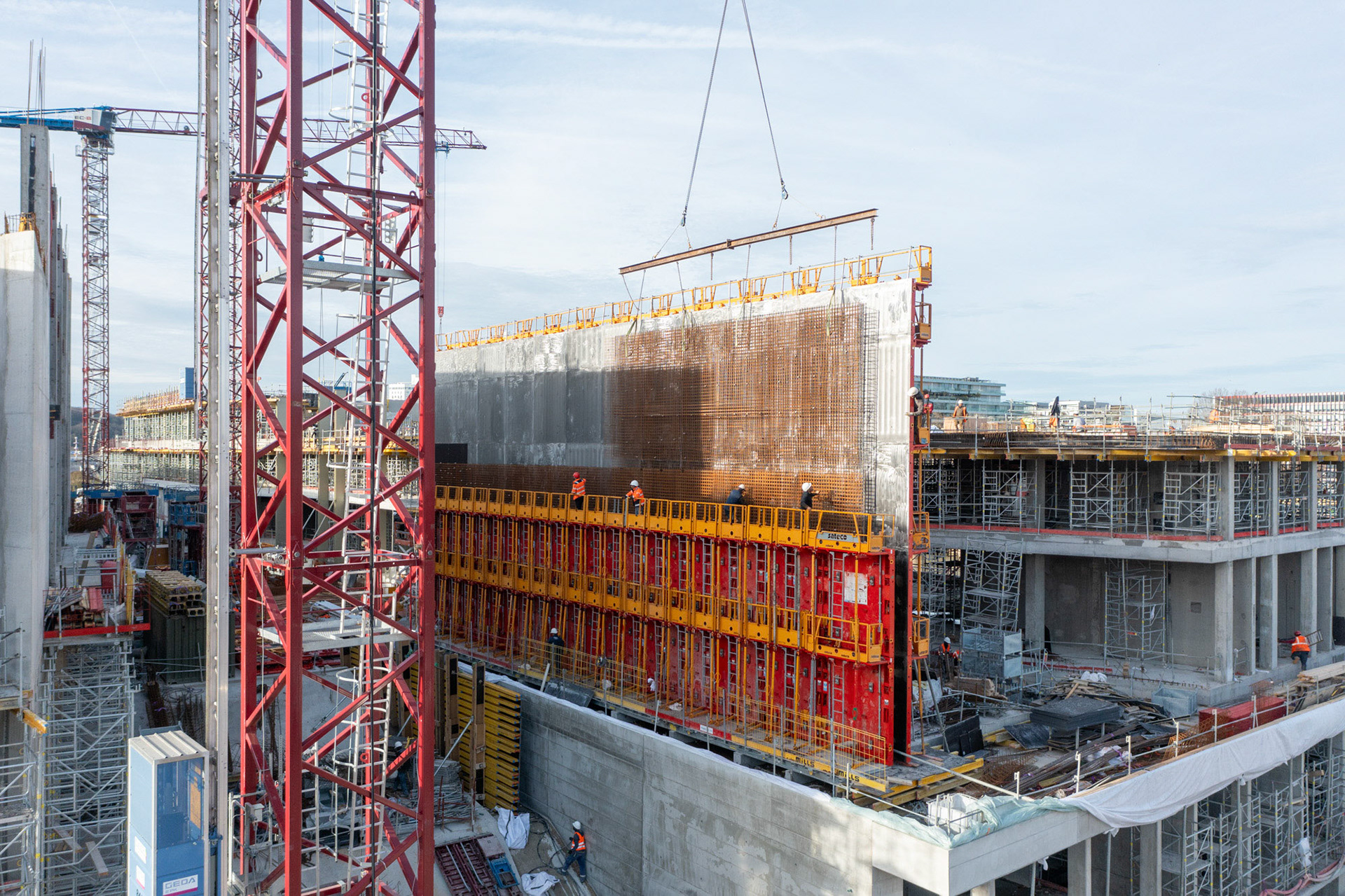 RCR Arquitectes / Calq Architecture / Baumschlager Eberle Architekten • Pointe des Arts Ile Seguin, Boulogne-Billancourt