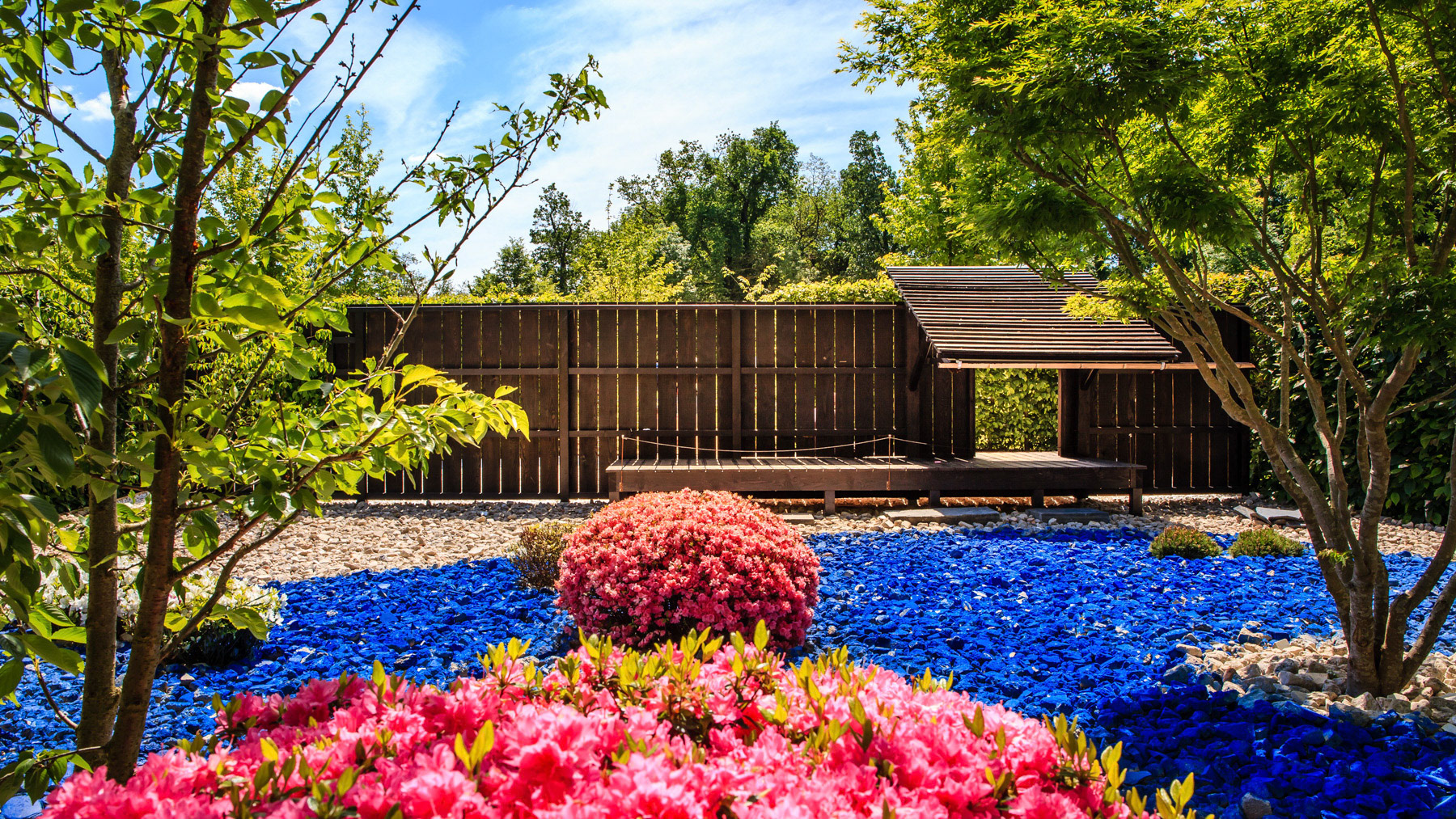 Le Jardin du Présent Intensément - Festival des Jardins de Chaumont sur Loire 2018 • Florence Mercier -  Manuel Tardits (Mikan) - Nicolas Fiévé - Frank Salama