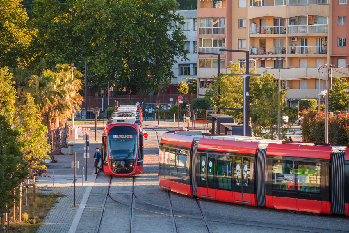 Tramway Grand Arénas Nice Méridia