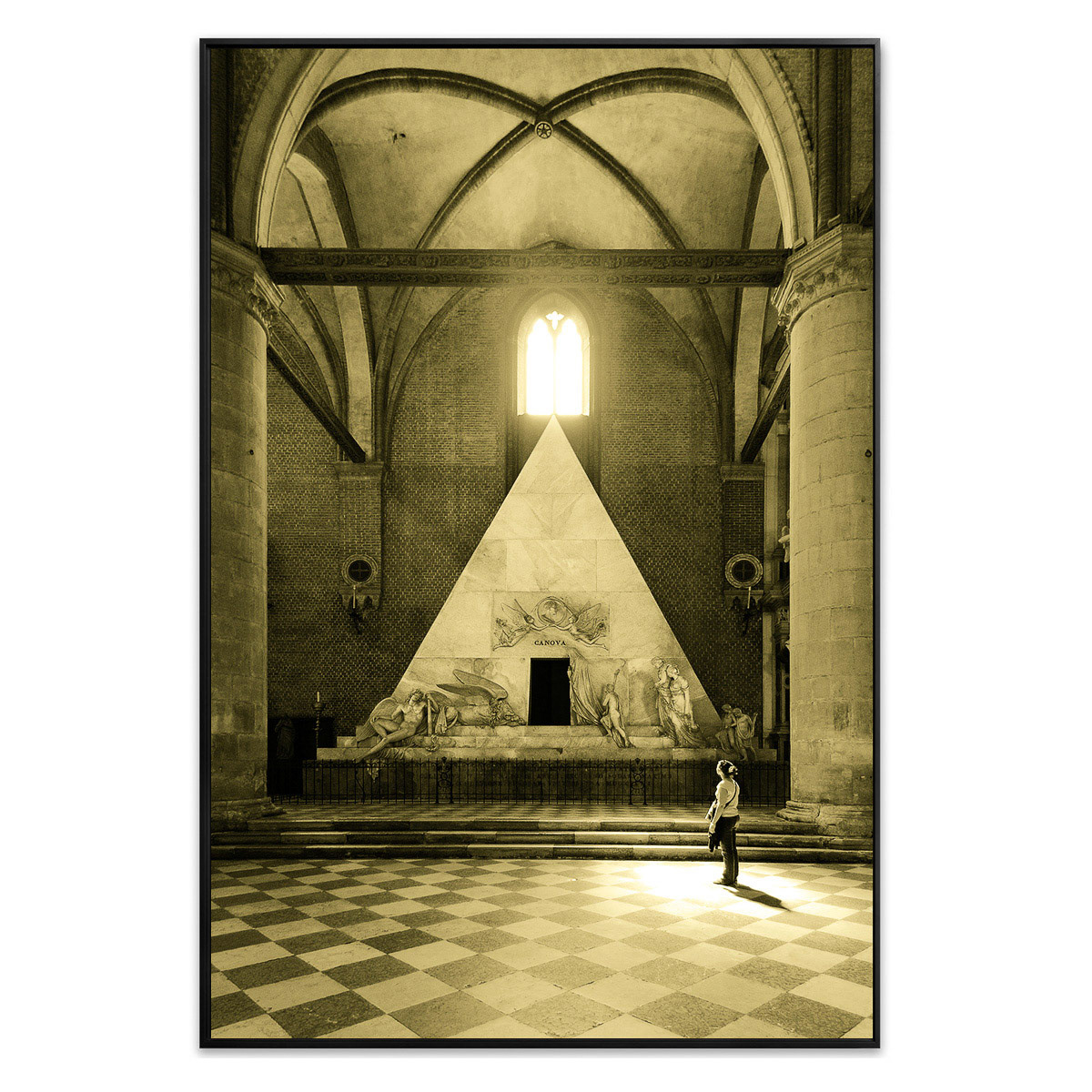 Monument to Antonio Canova, Basilica di Santa Maria Gloriosa dei Frari, Venezia