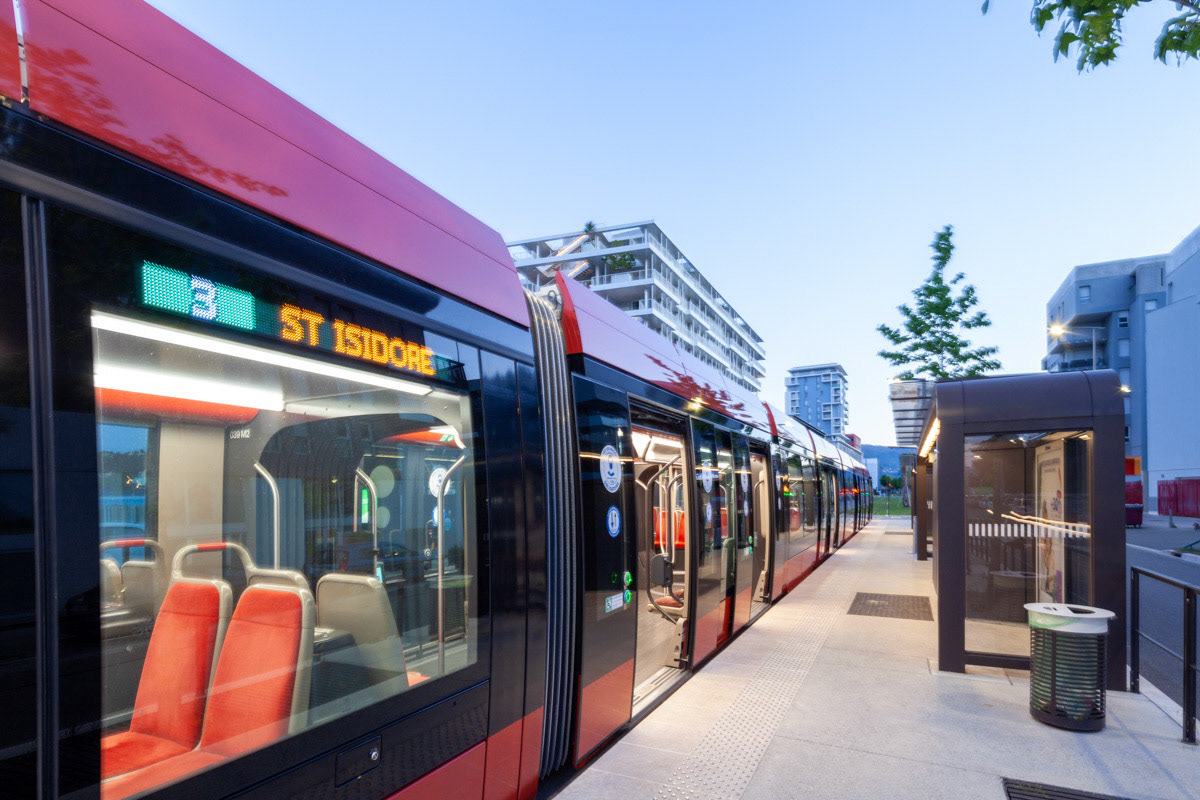 Tramway Grand Arénas Nice Méridia