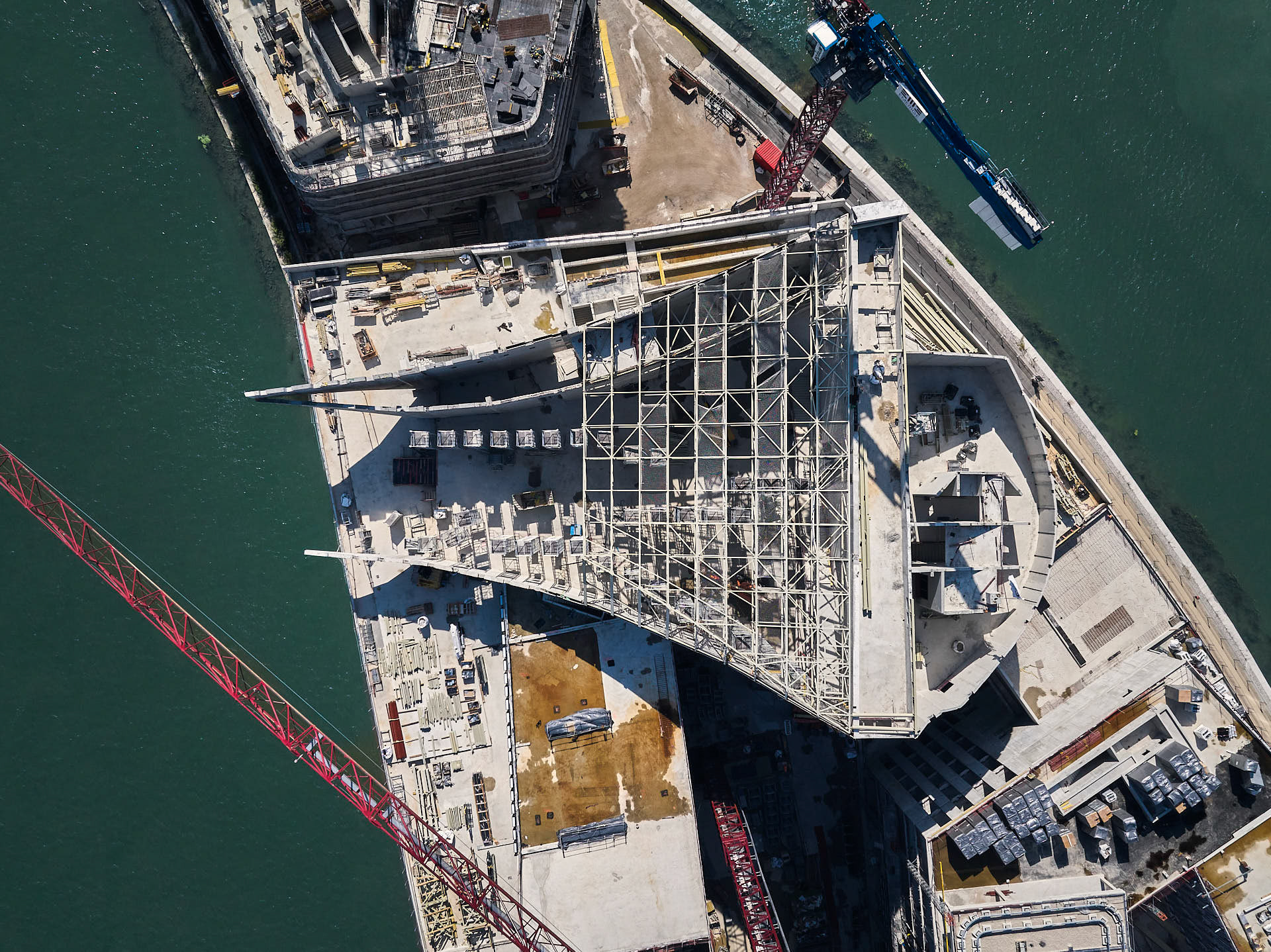 RCR Arquitectes / Calq Architecture / Baumschlager Eberle Architekten • Pointe des Arts Ile Seguin, Boulogne-Billancourt