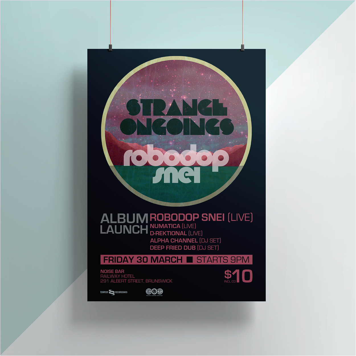 Poster for Album Launch