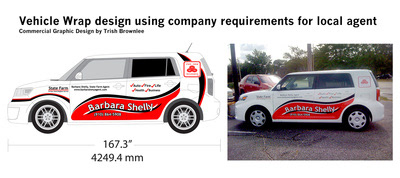 Vehicle Wrap - State Farm