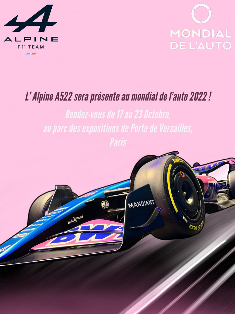 Affiche factice - Mondial de l'auto 2022