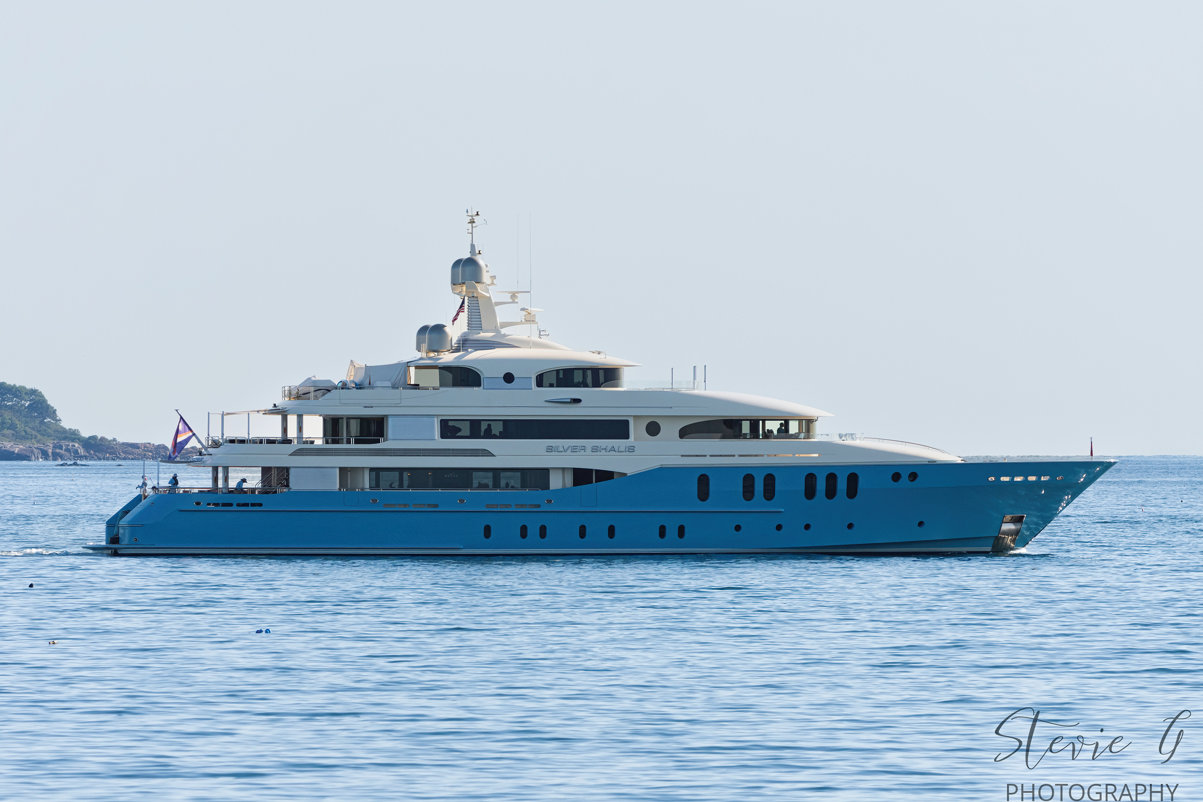 Silver Shalis yacht - Odiorne State Park