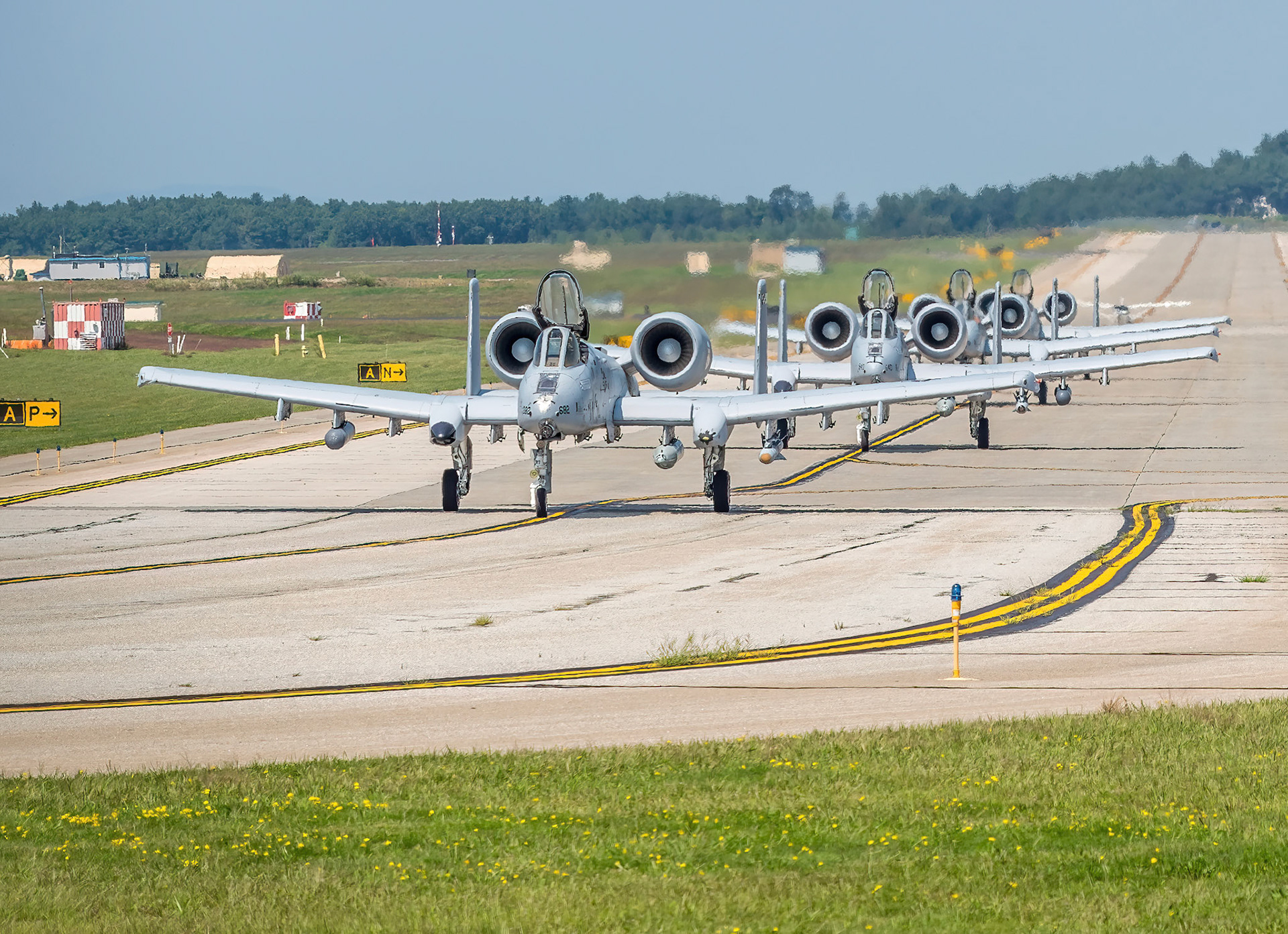 A10 from Air Force Reserve's 442nd Fighter Wing Kansas citi M.O
