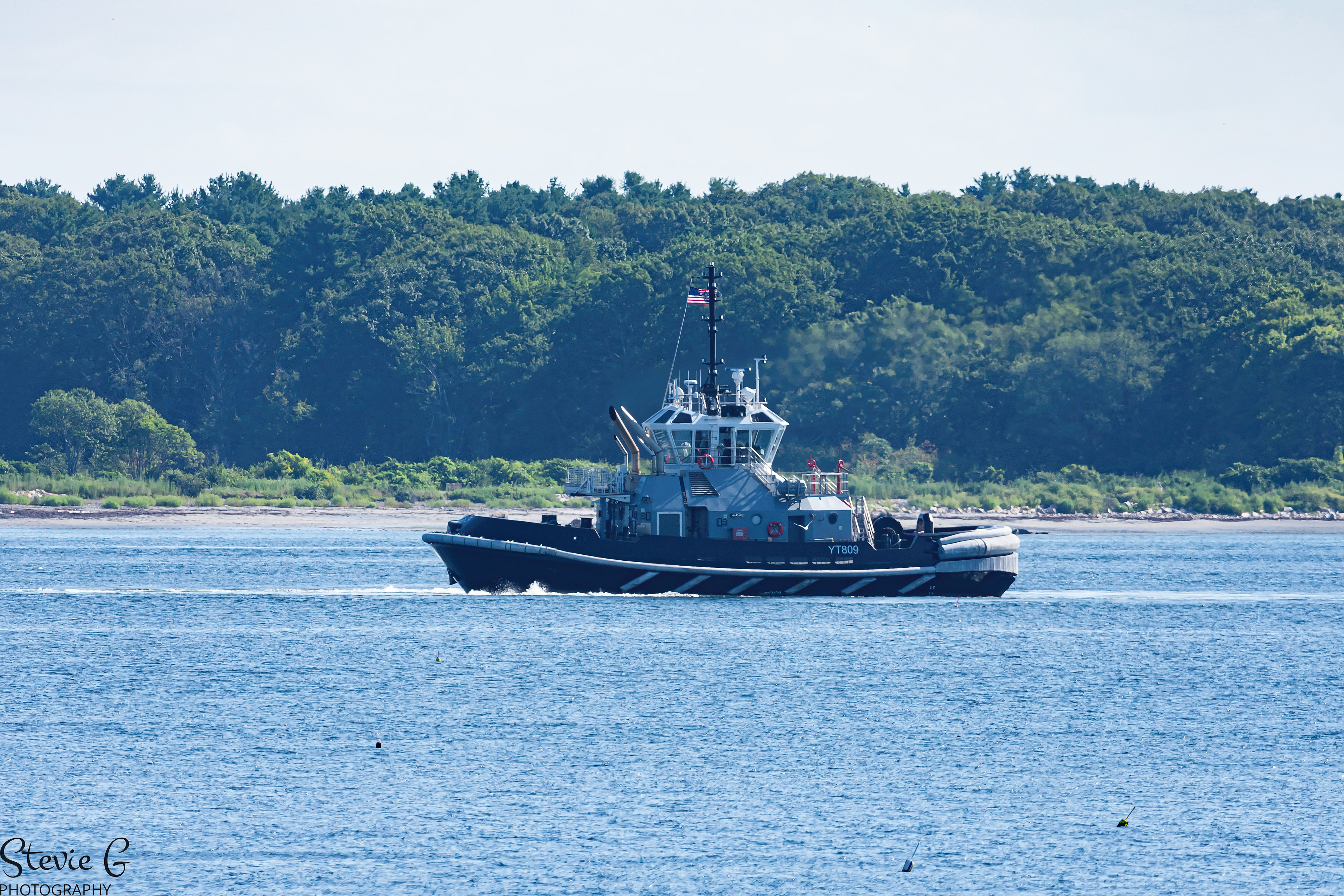 Navy Tugboat YT809 BAKER Odiorne State Park