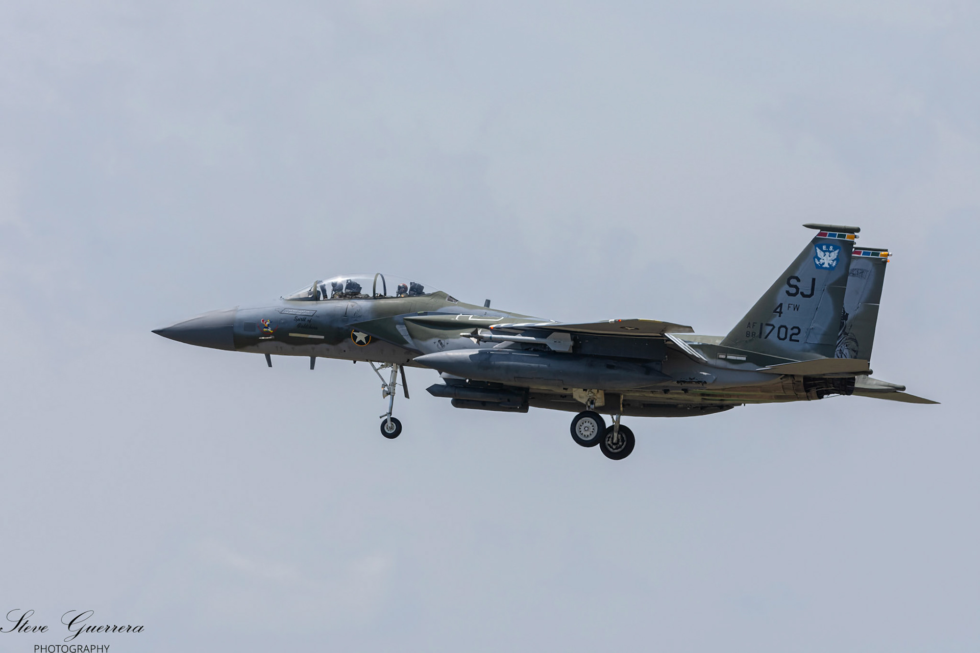 F15E from Seymour Johnson Air Force Base N.C