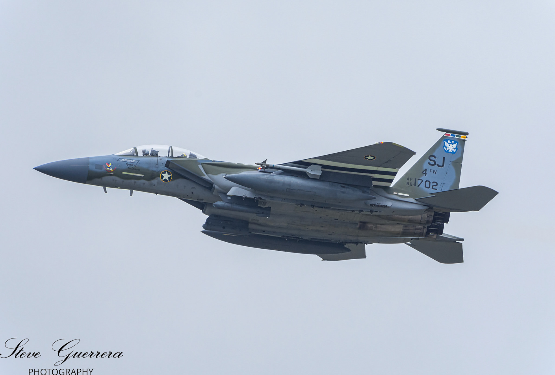 F15E from Seymour Johnson Air Force Base N.C