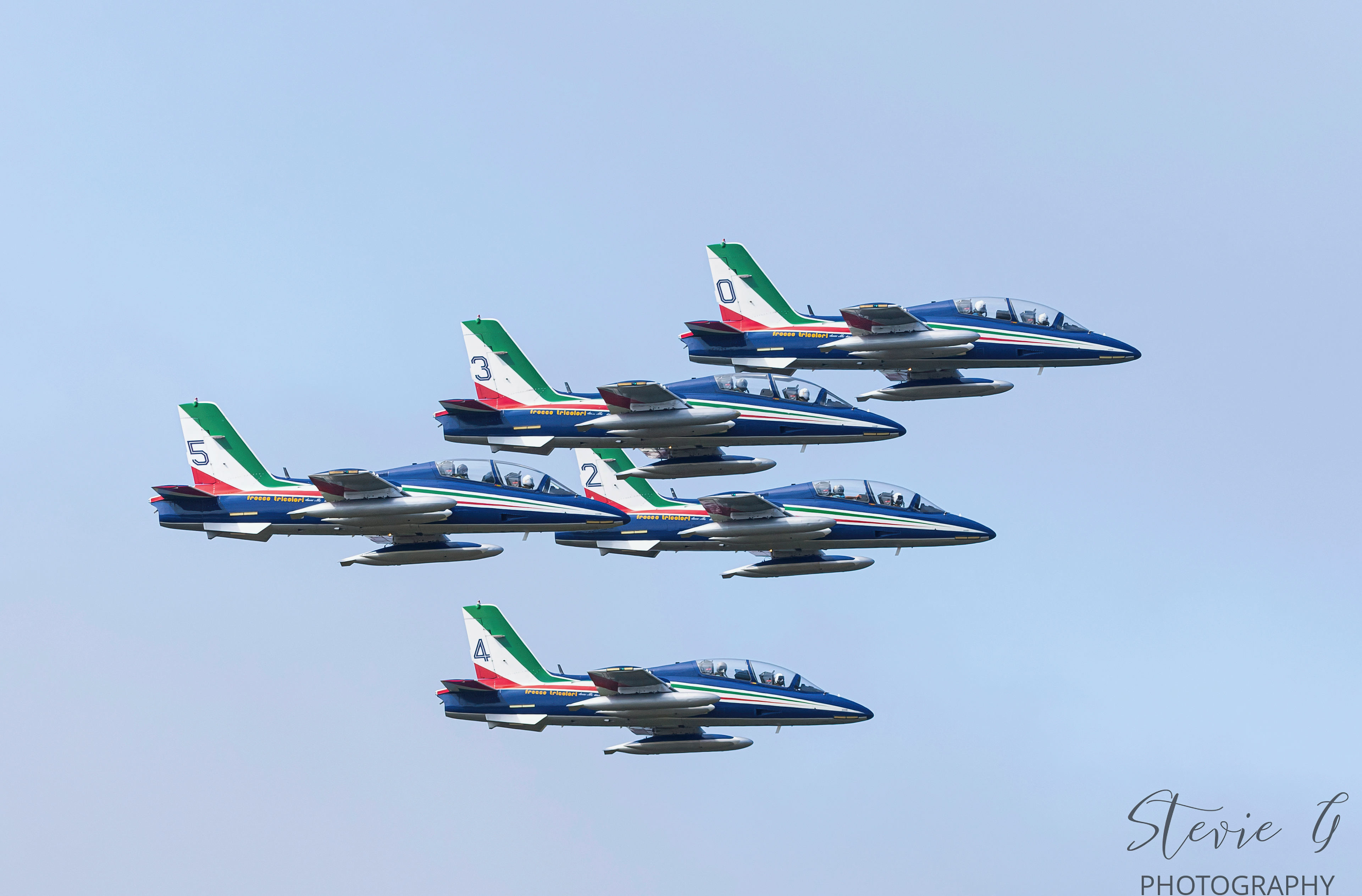Aerobatic demonstration team of the Italian Air Force