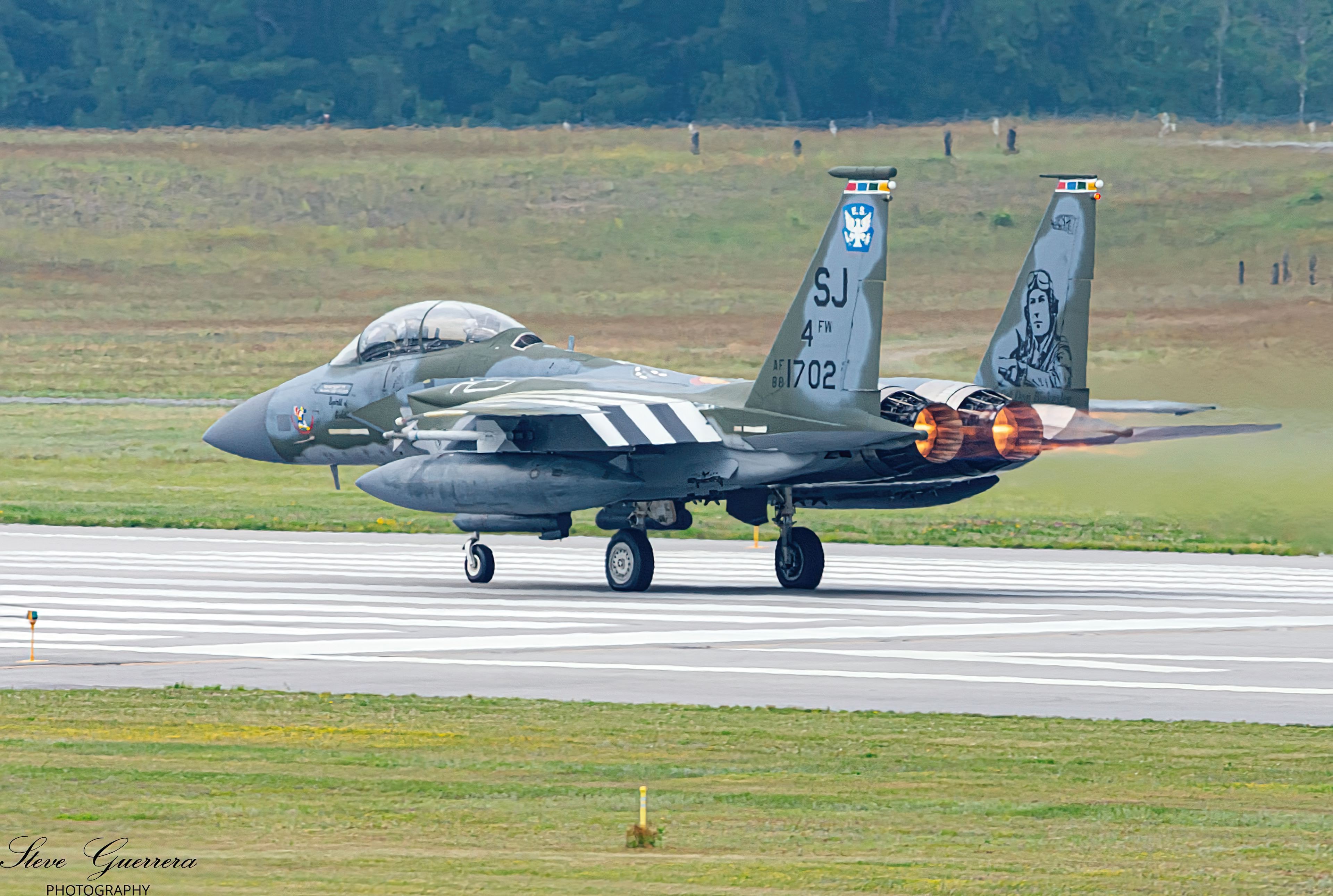 Seymour Johnson Air Force Base , located in Goldsboro, North Carolina