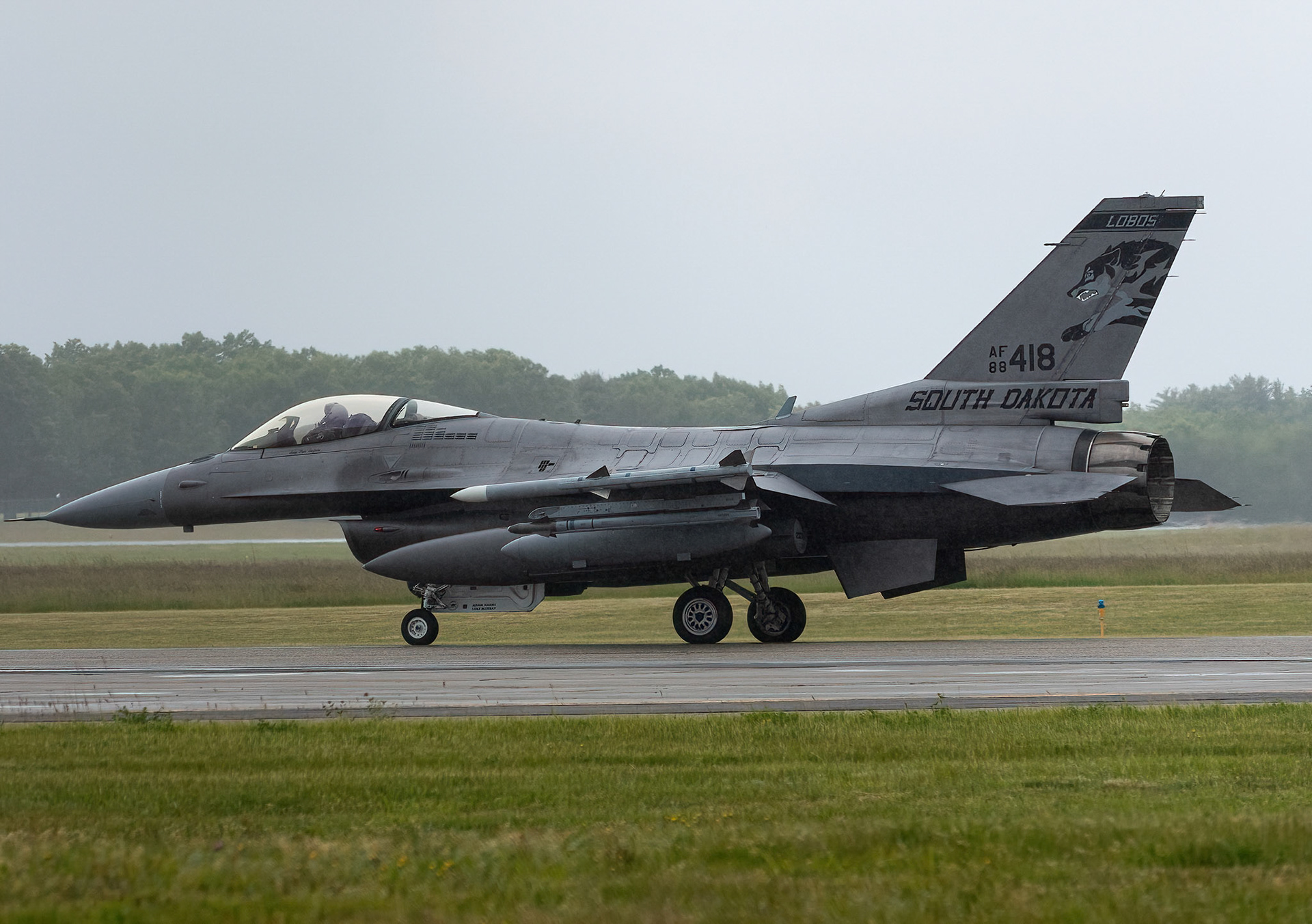 F16 South Dakota Air National Guard's 114th Fighter Wing