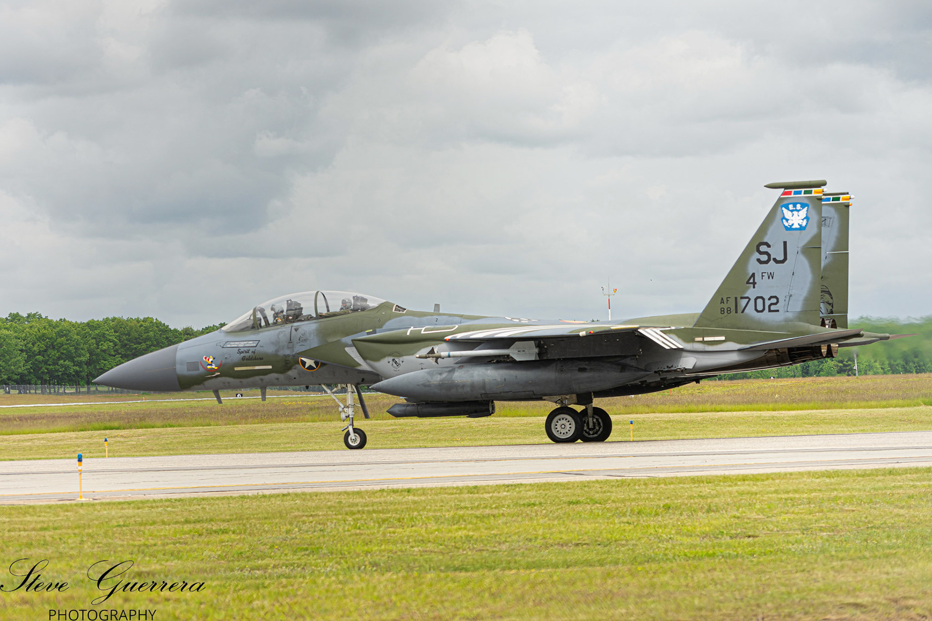 F15E from Seymour Johnson Air Force Base N.C
