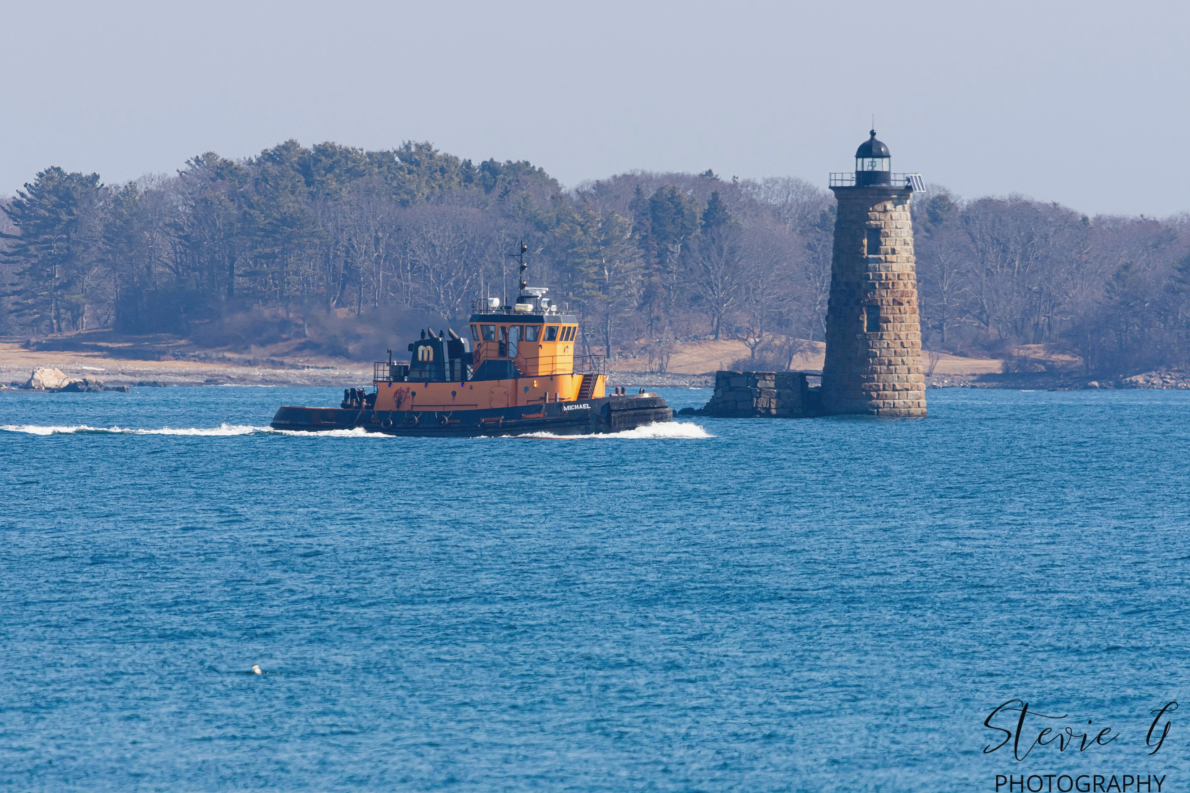Tugboat Rye N.H. Coast