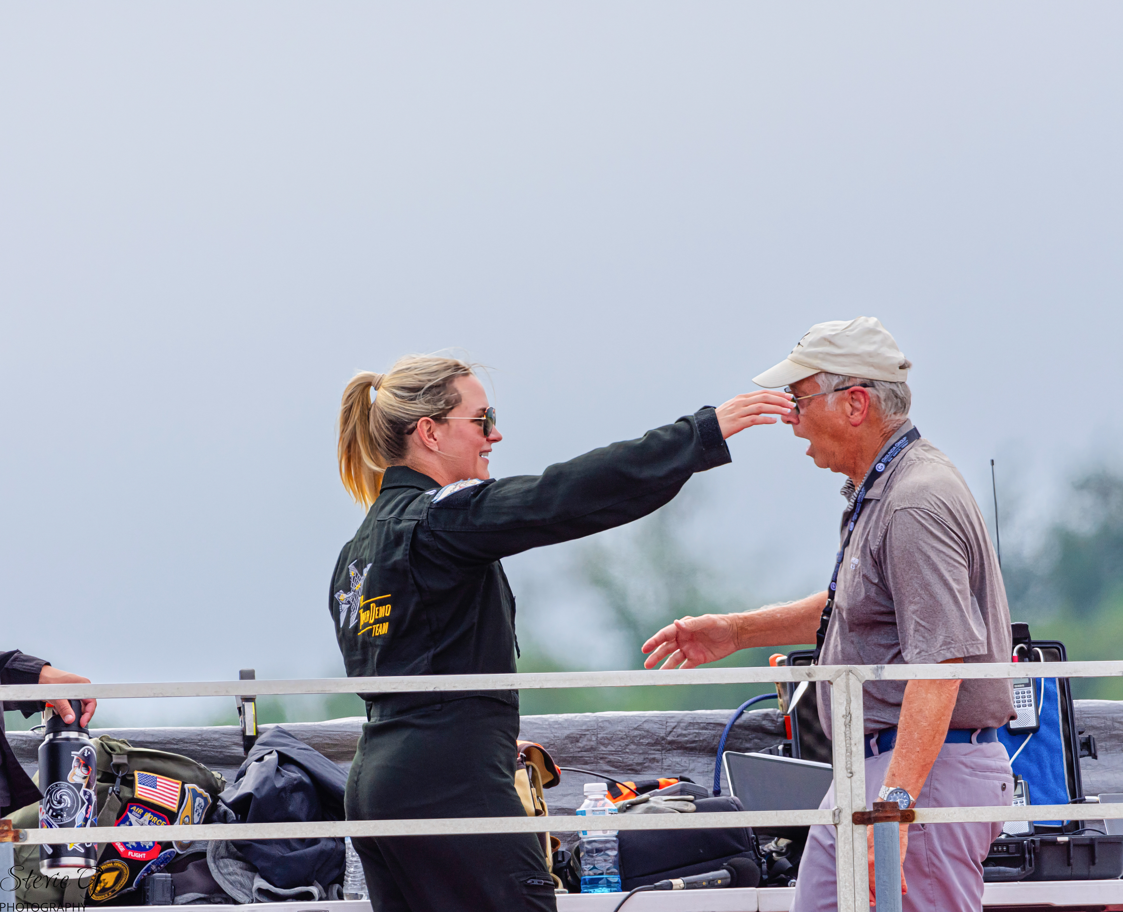 F16 Demo pilot and Airshow  Announcer  Rob Reider