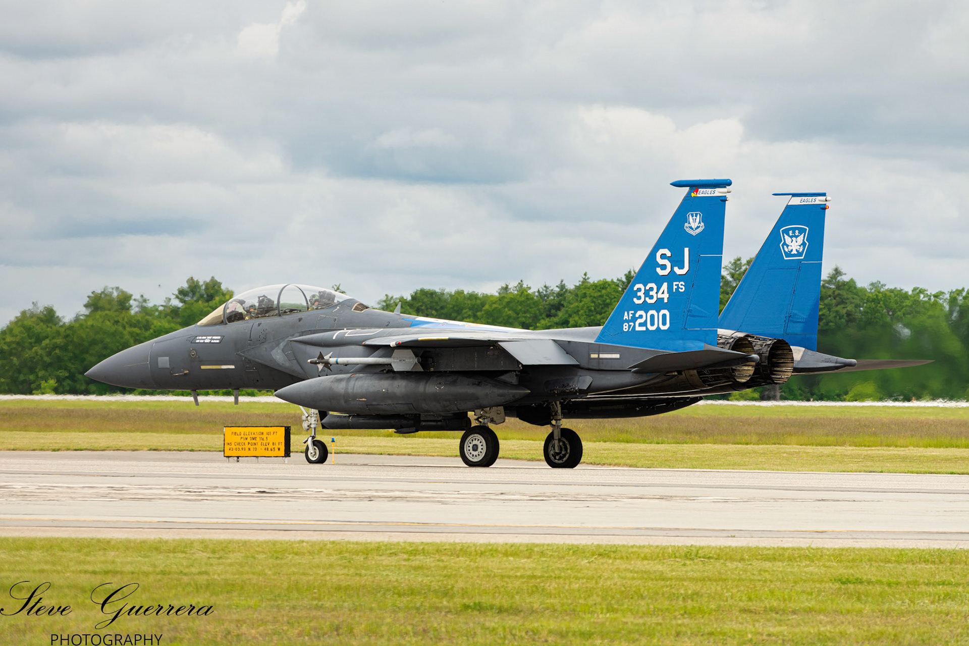 F15E from Seymour Johnson Air Force Base N.C