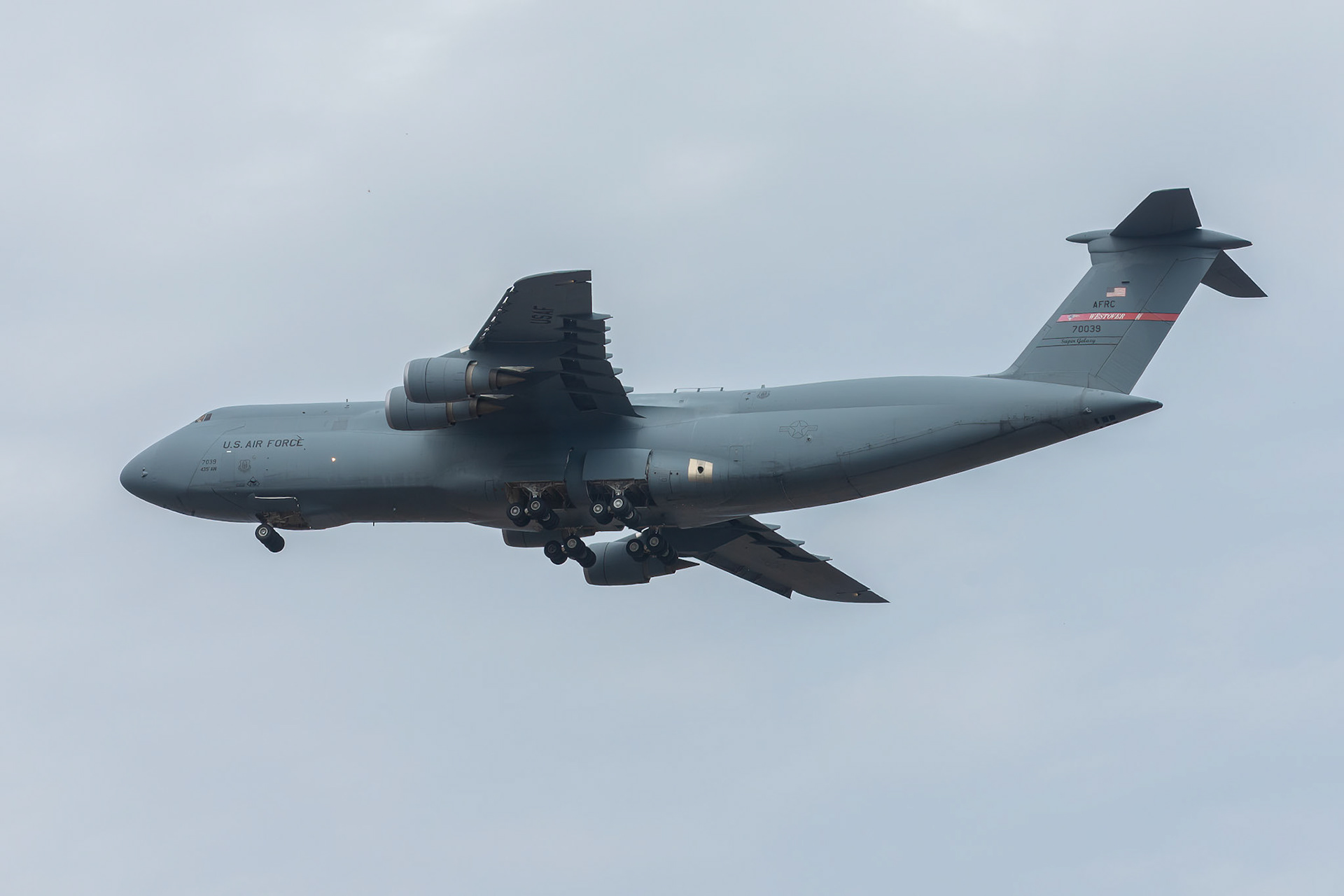 C5 Galaxy Westover ARB in Westover Massachusetts.