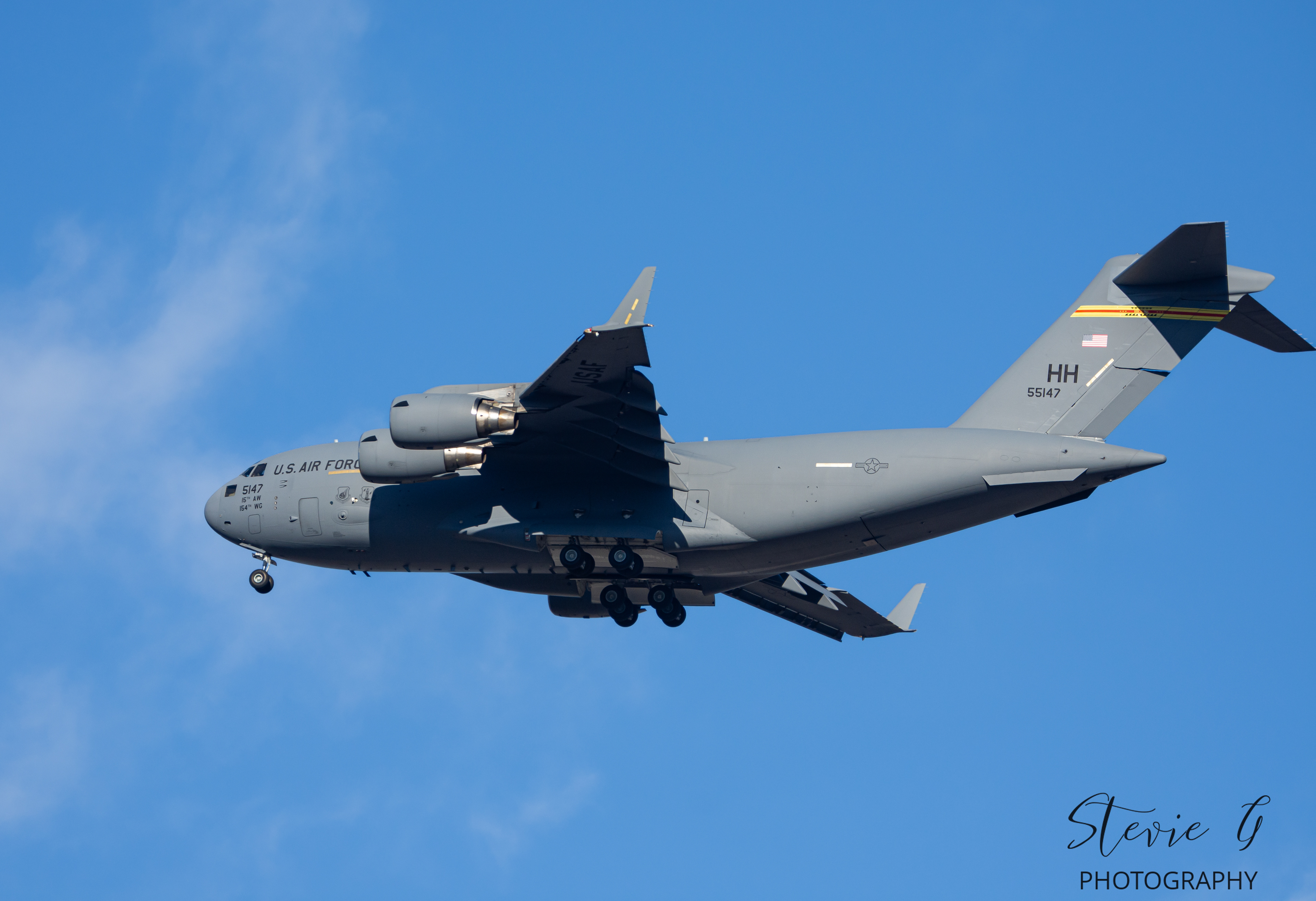 AF C-17 from Hawaii