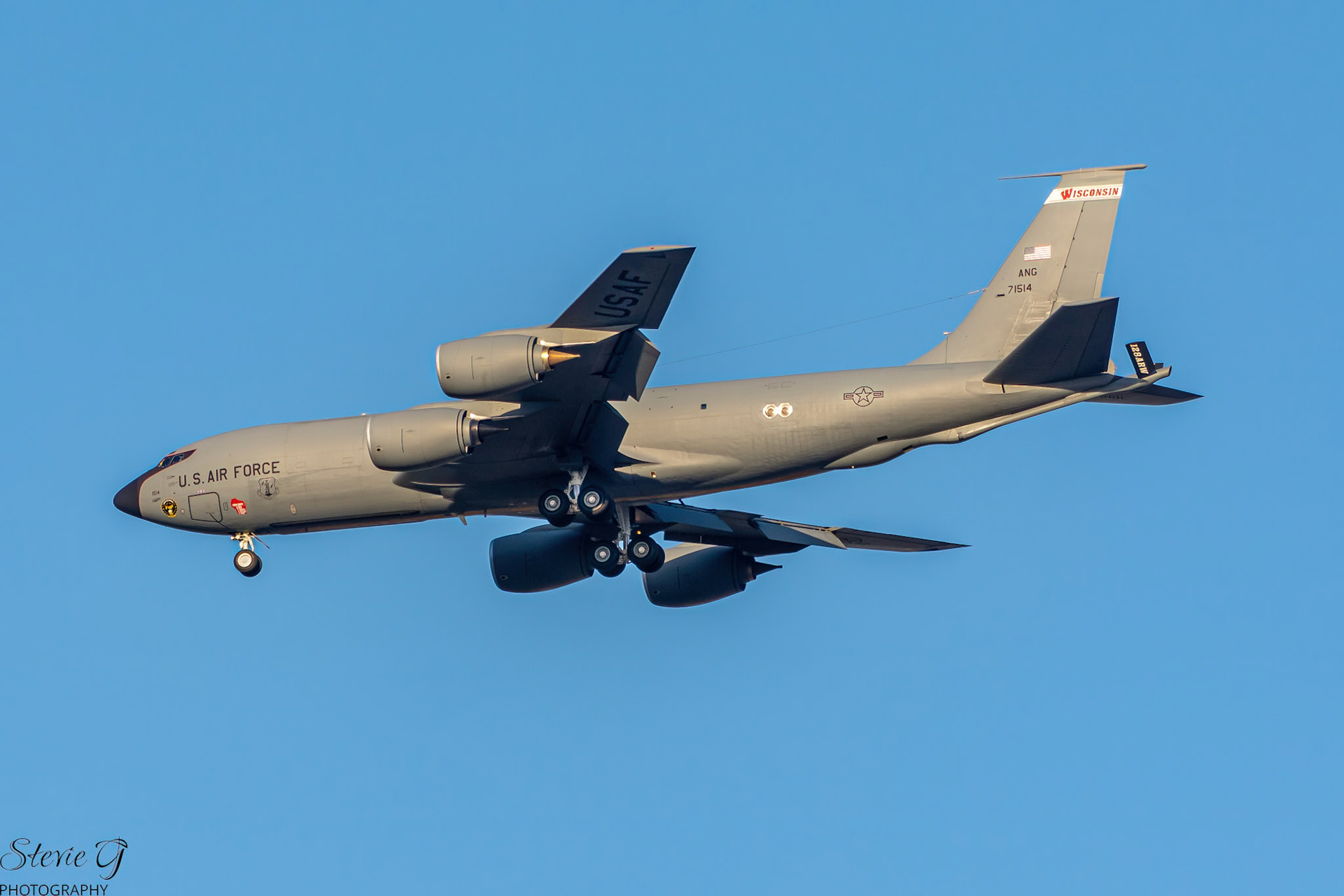 KC 135 128th Air Refueling Wing, Milwaukee, Wisconsin