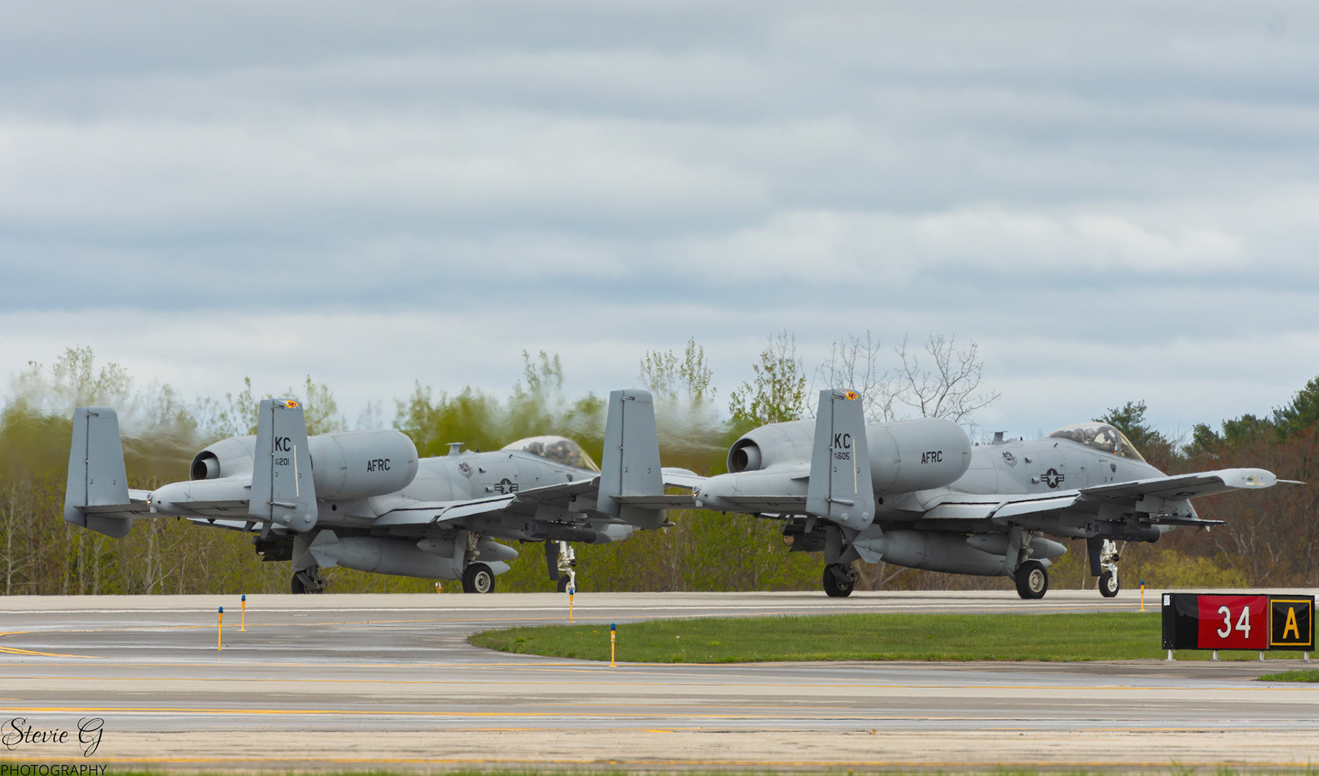 A10 from Air Force Reserve's 442nd Fighter Wing Kansas citi M.O