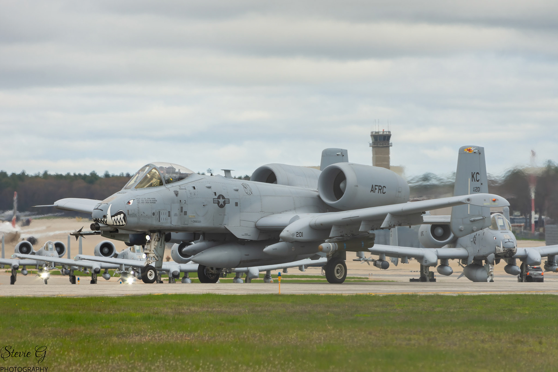 A10 from Air Force Reserve's 442nd Fighter Wing Kansas citi M.O