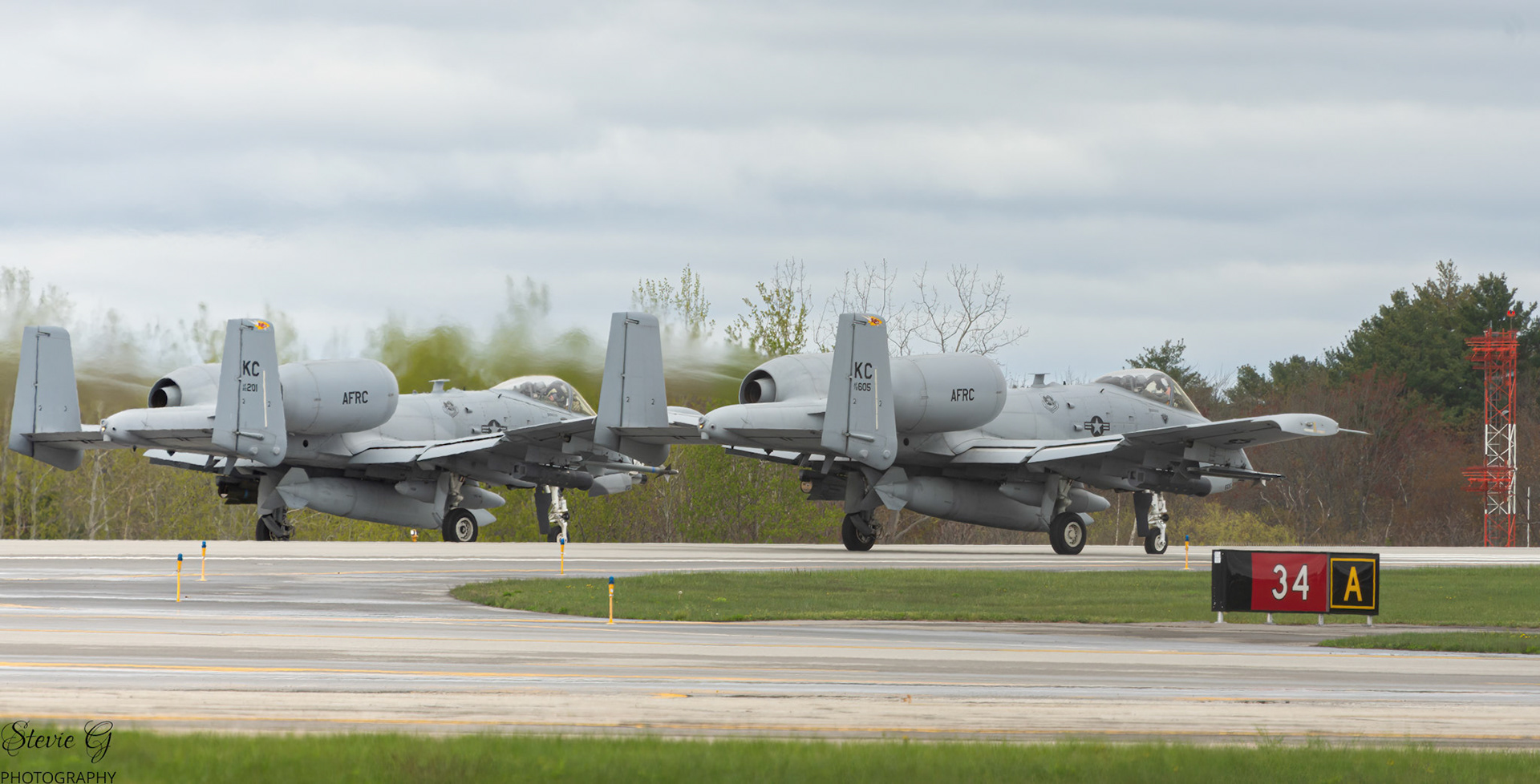 A10 from Air Force Reserve's 442nd Fighter Wing Kansas citi M.O