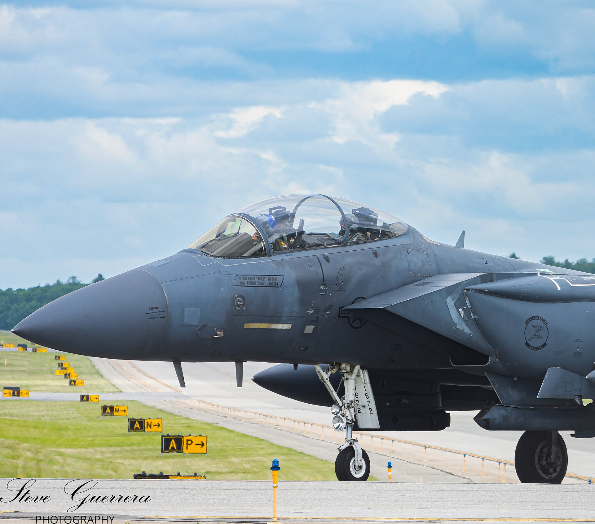 F15E from Seymour Johnson Air Force Base N.C