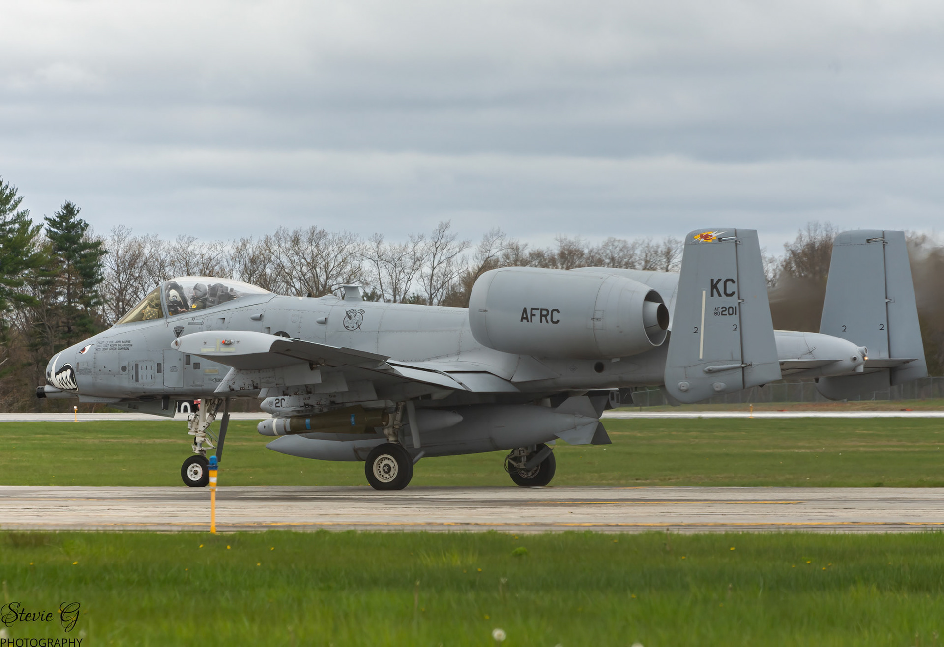A10 from Air Force Reserve's 442nd Fighter Wing Kansas citi M.O.
