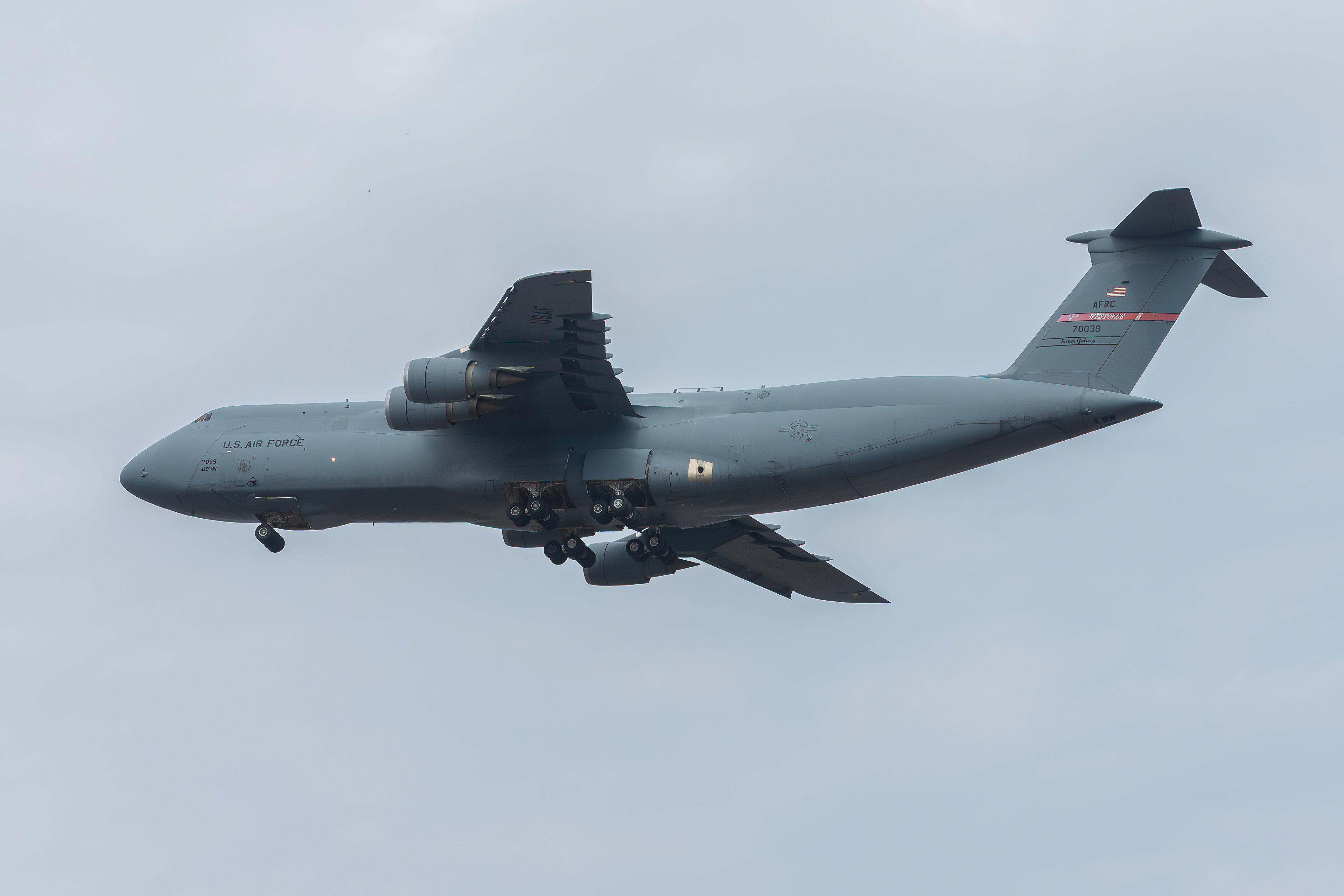 C5 Westover Air Reserve Base, Massachusetts.