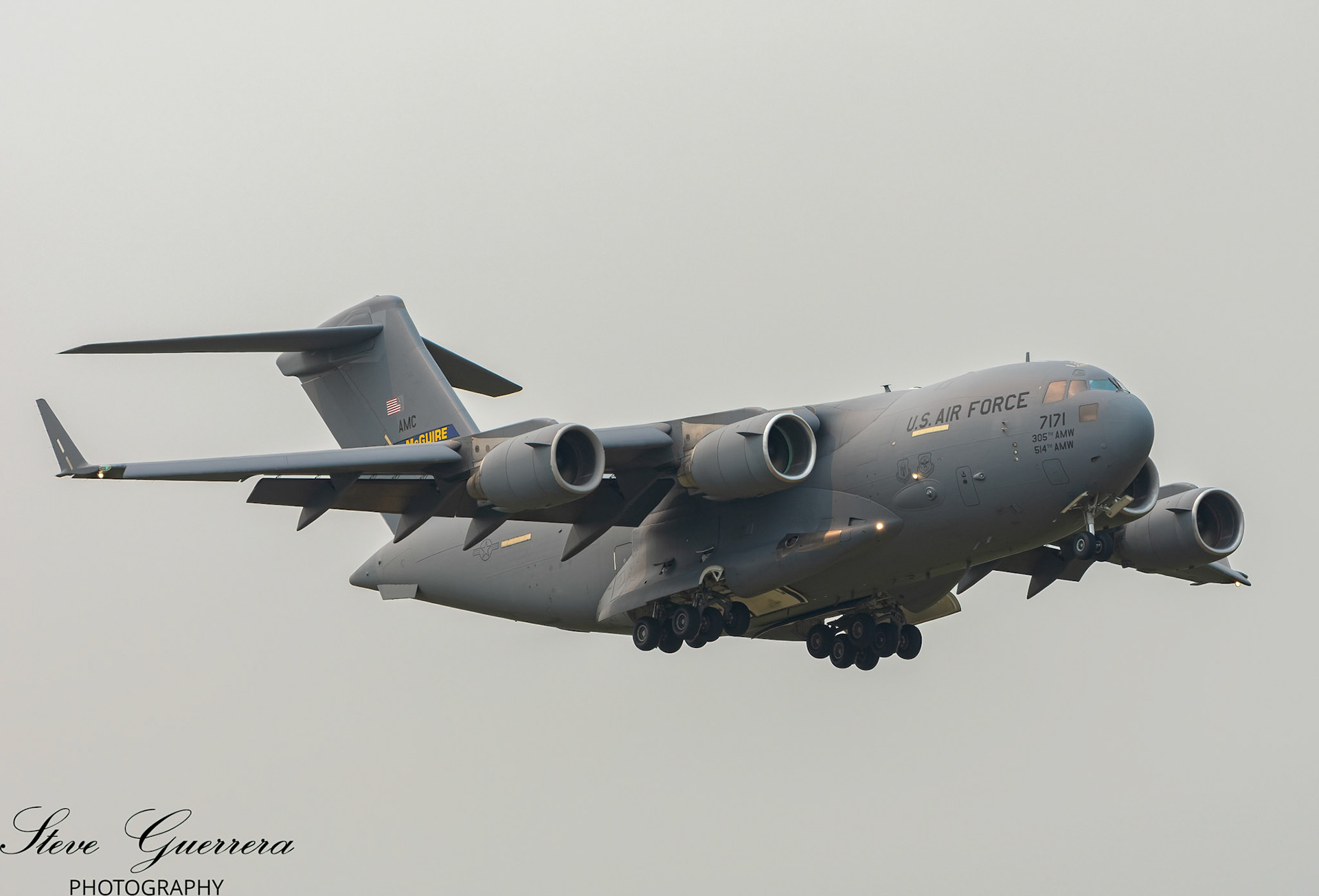 C17 from MCGUIRE AIR FORCE BASE, N.J.