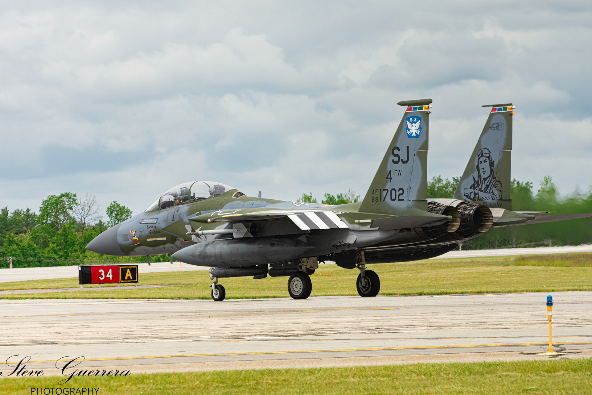 F15E from Seymour Johnson Air Force Base N.C