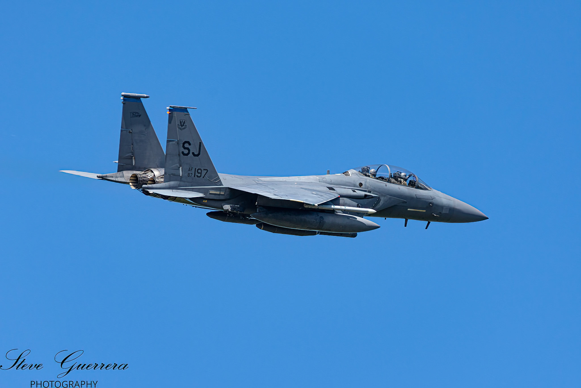 F15E from Seymour Johnson Air Force Base N.C