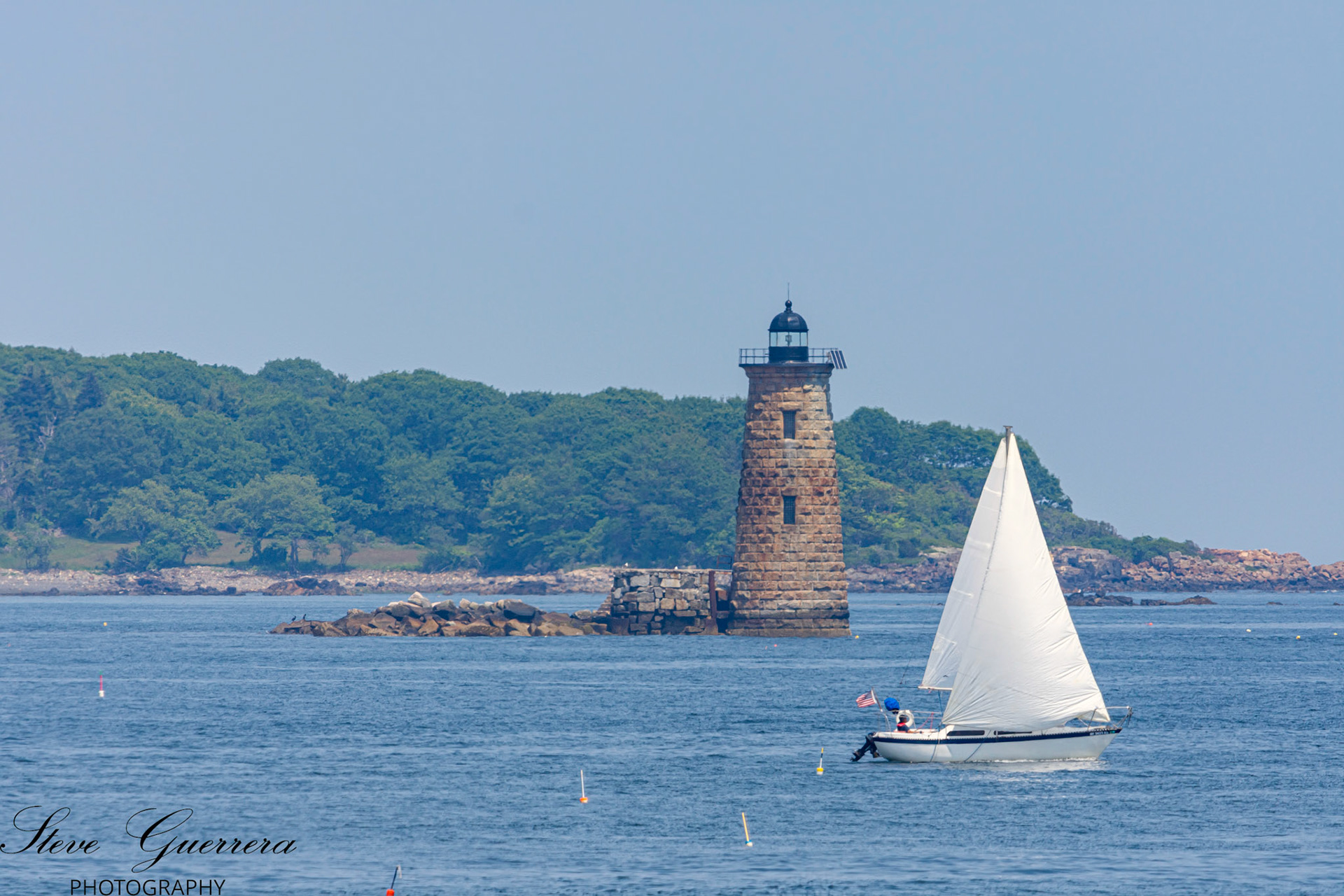 Whaleback Lighthouse Odiorne state park