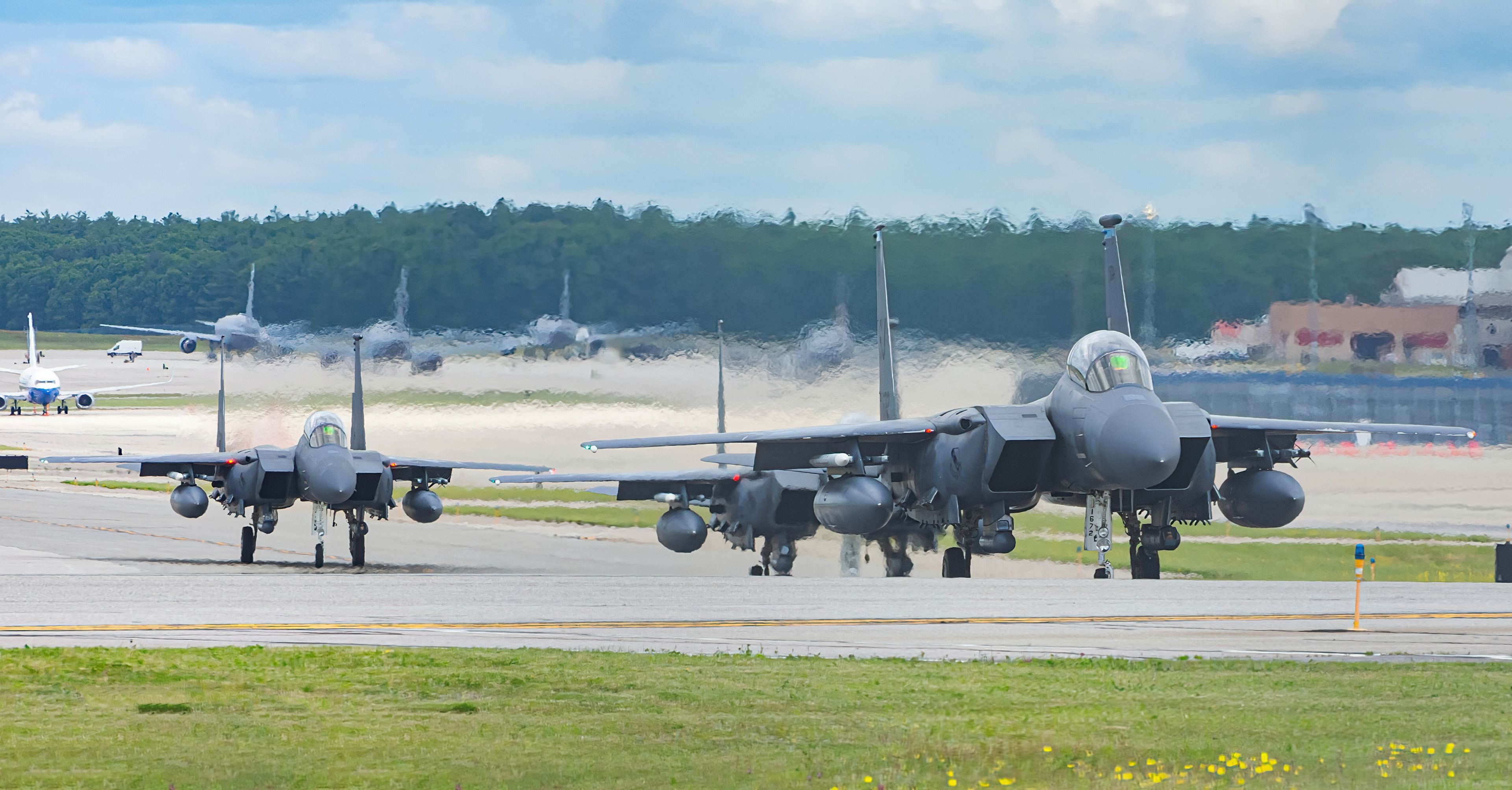 Seymour Johnson Air Force Base , located in Goldsboro, North Carolina