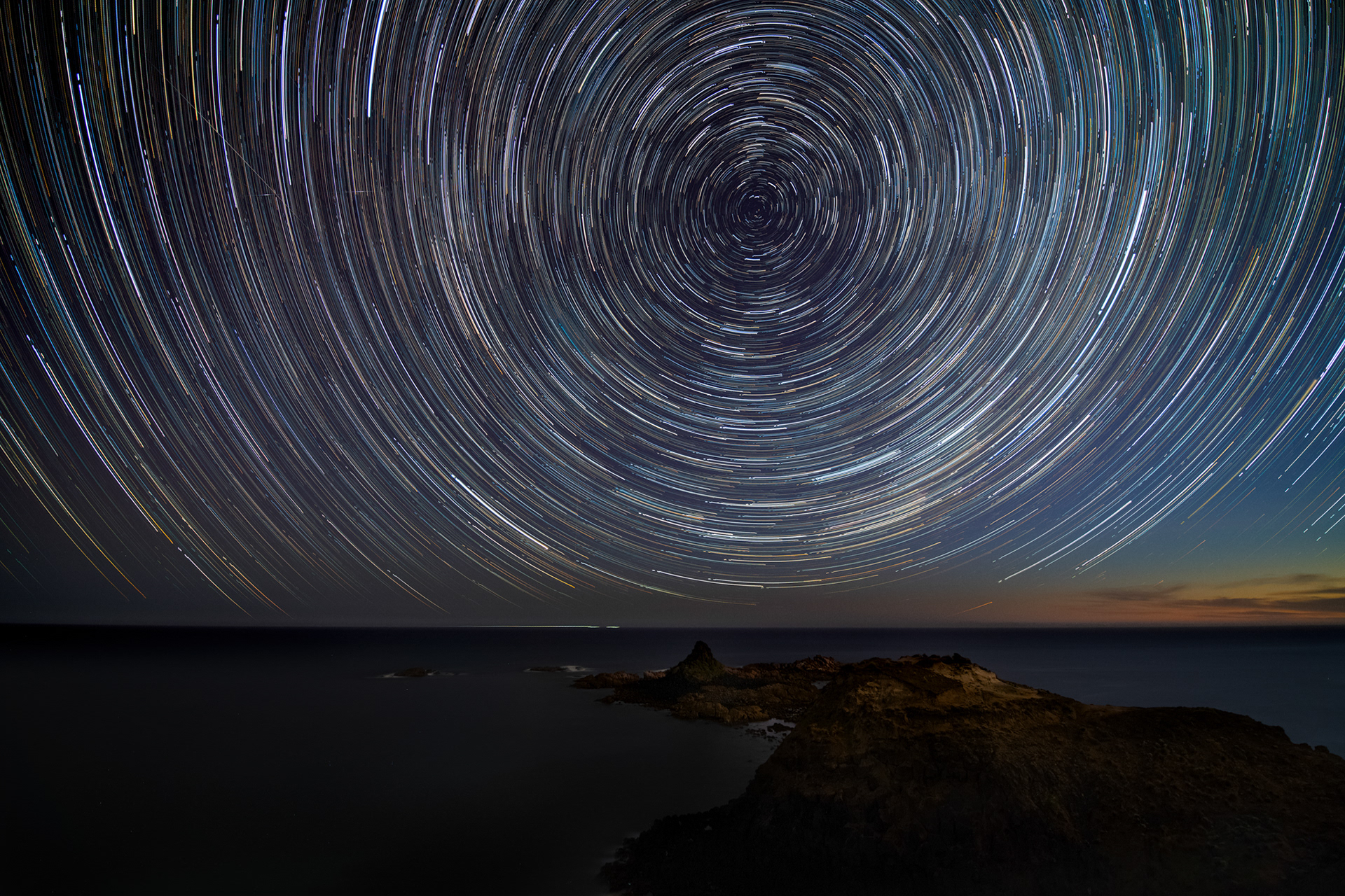 Star Trail - Pyramid Rock Phillip Island