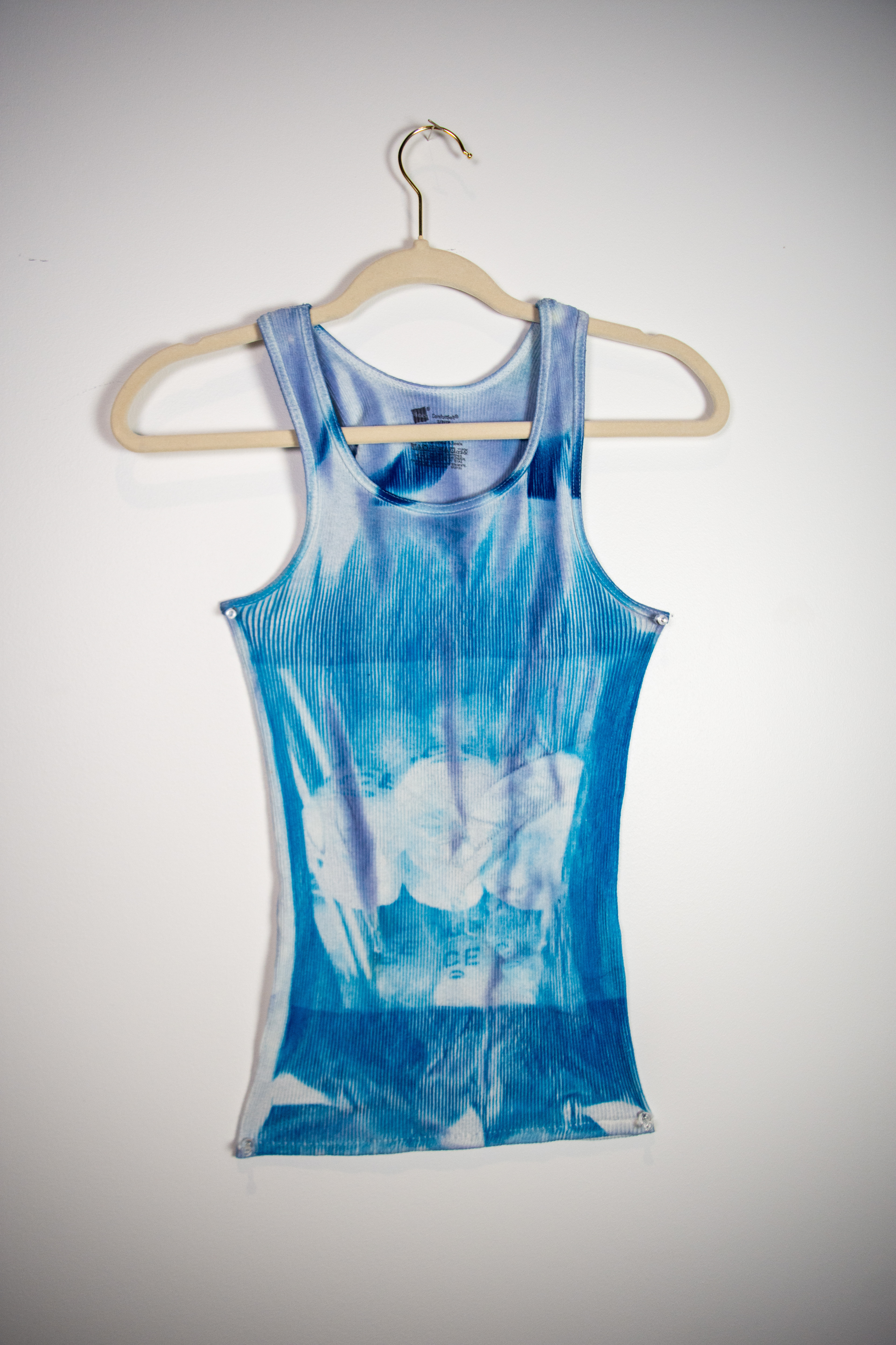 Cyanotype print on cotton 2024