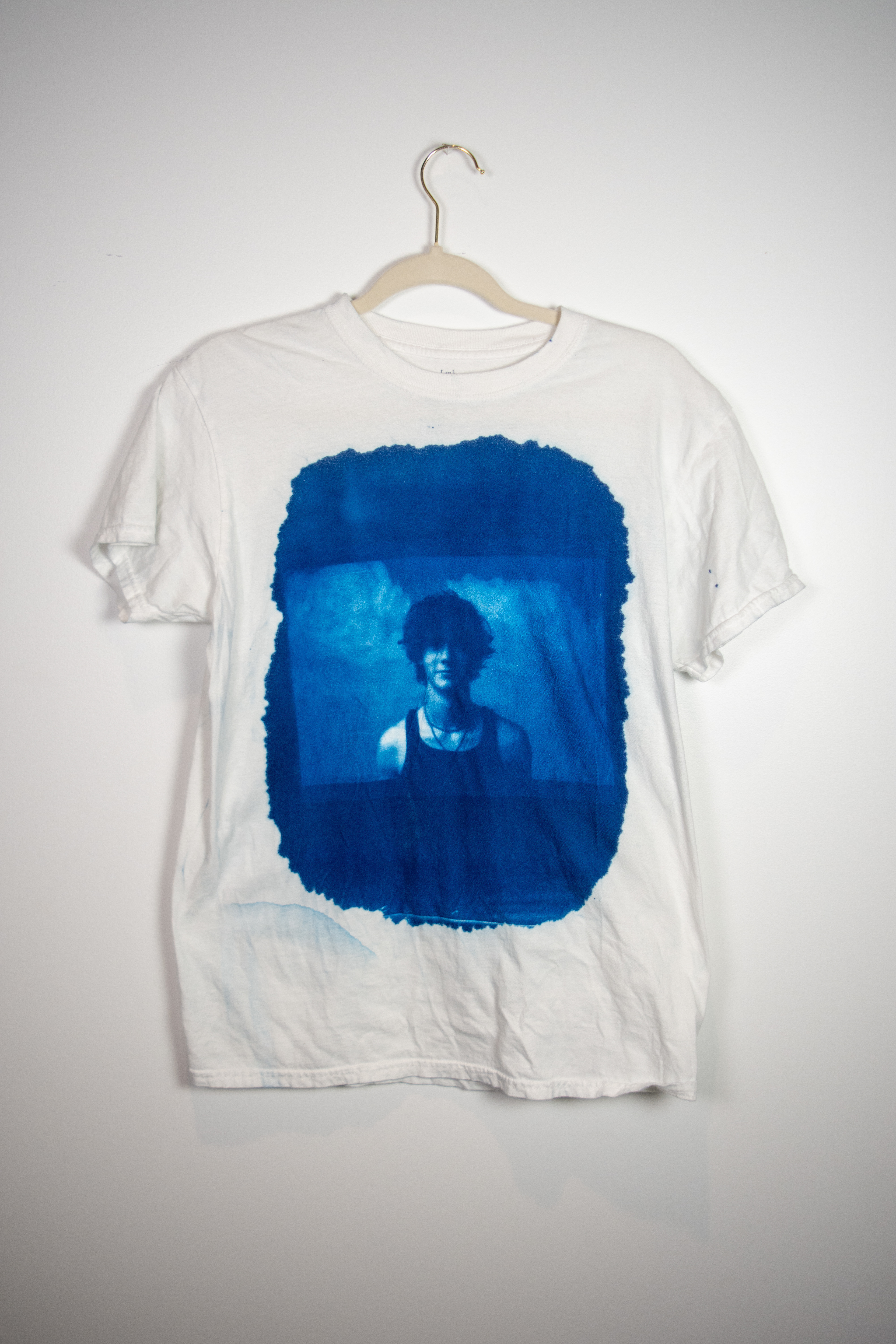 Cyanotype print on cotton 2024