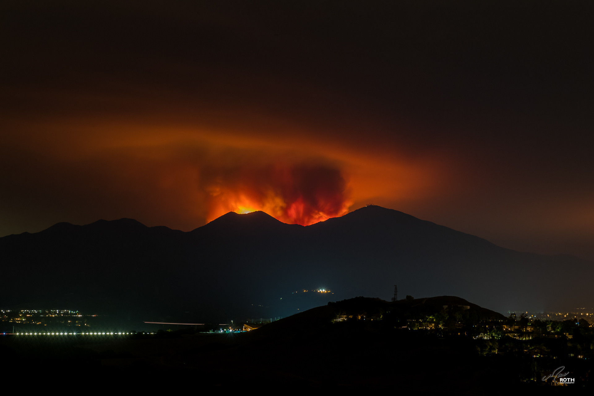 Night four of the Holy Fire 2018