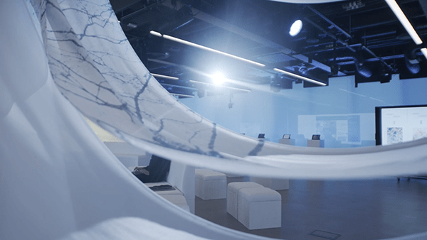 the event space plays an active role in the shaping of the film