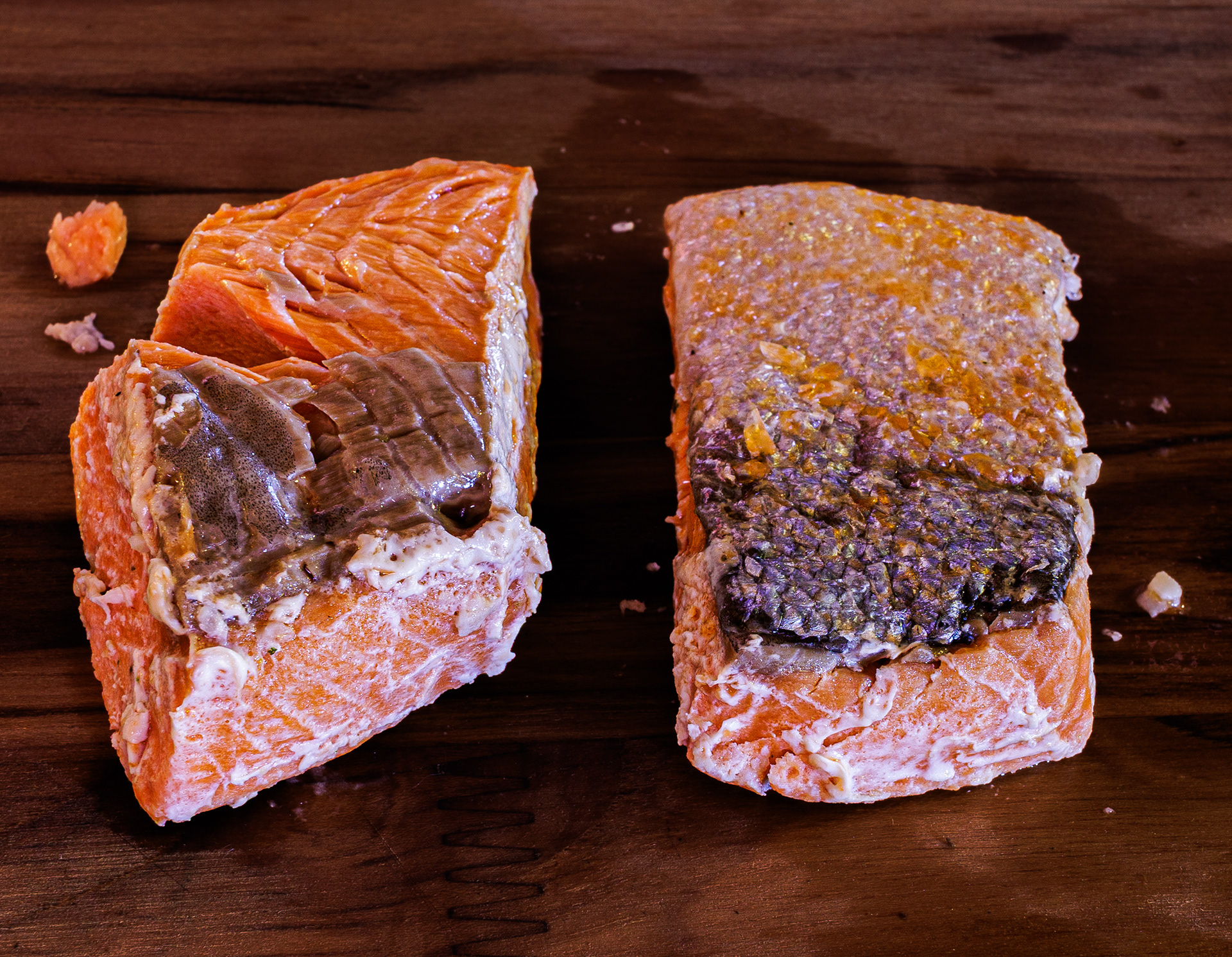 salmão grelhado