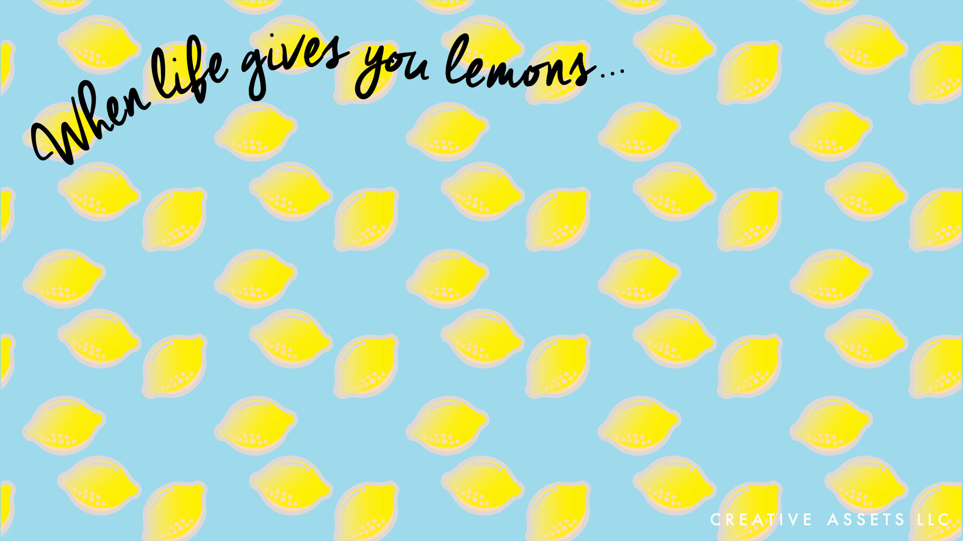 Lemons Background for Desktop