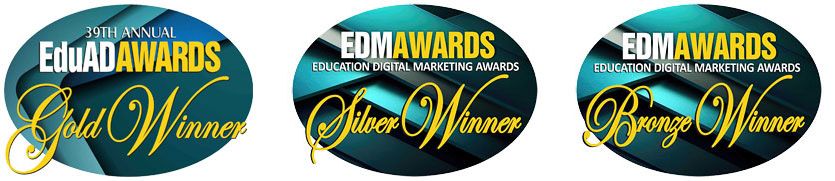 Gold Silver Bronze Award Winner 