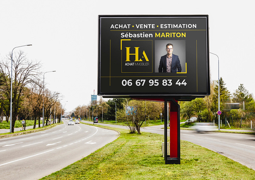 Panneau publicitaire