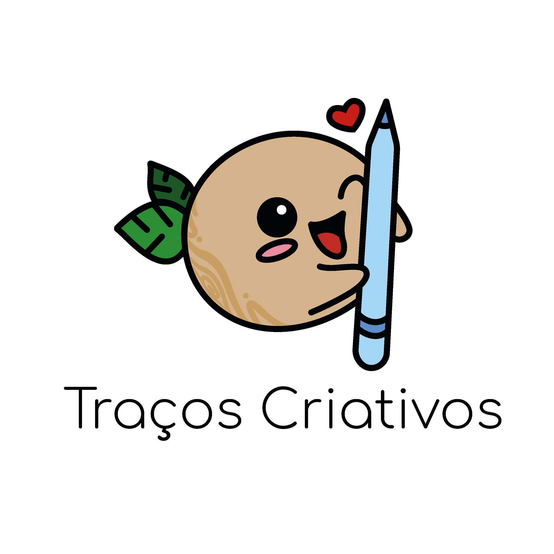 logo com tipografia da marca