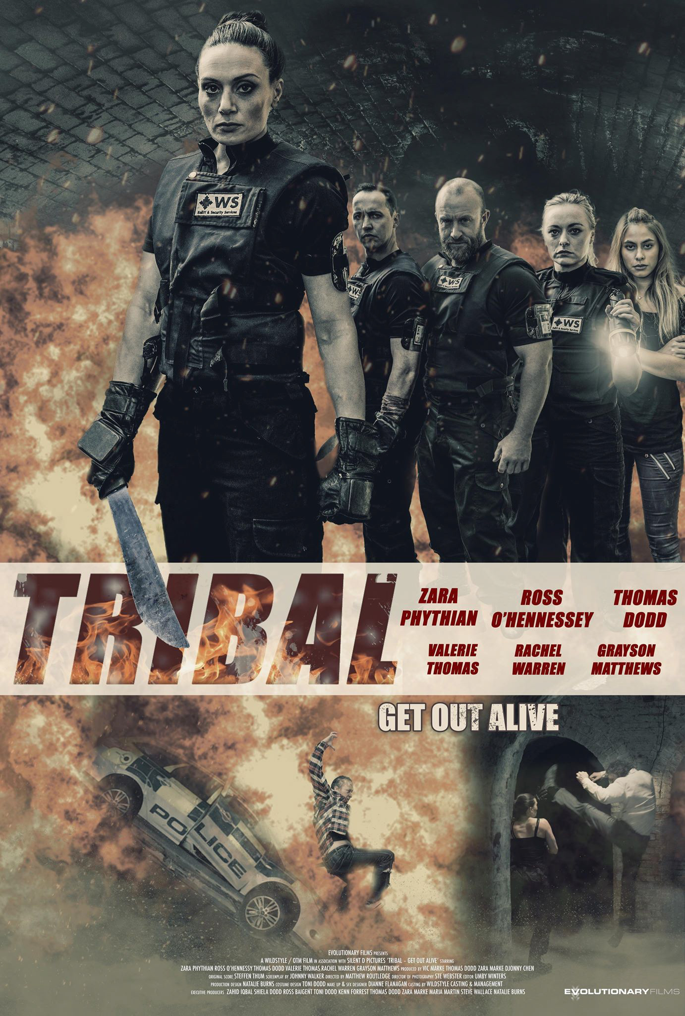 Key art and poster design design